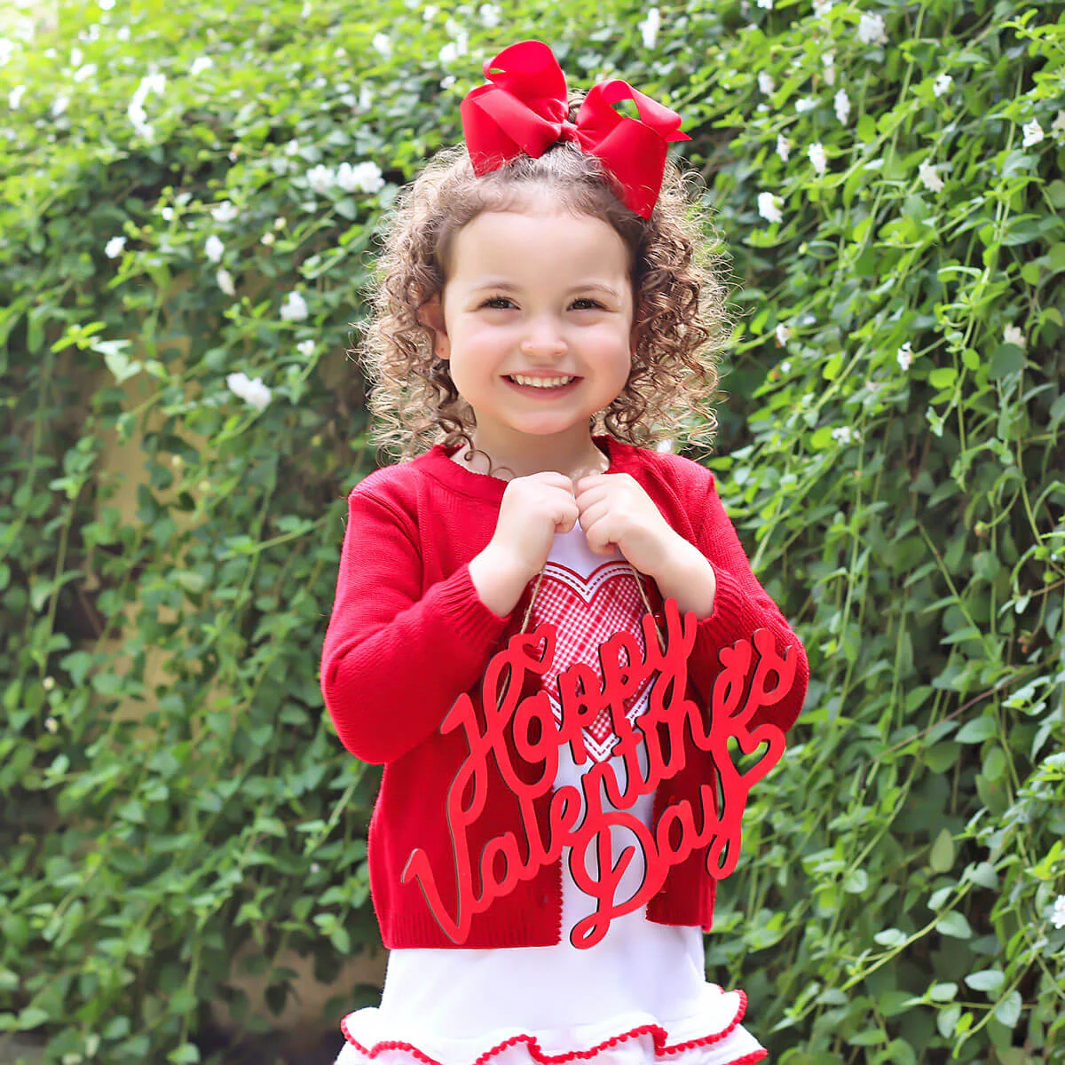 Button Up Sweater Red - Image 9