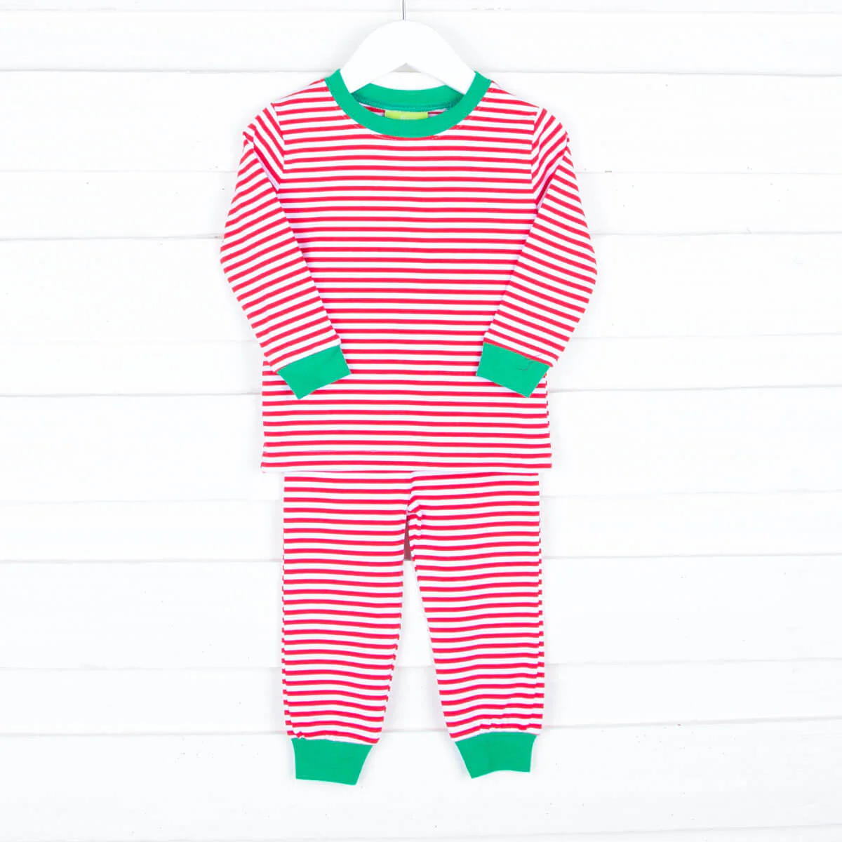 Red Candy Cane Stripe Pajamas - Image 6