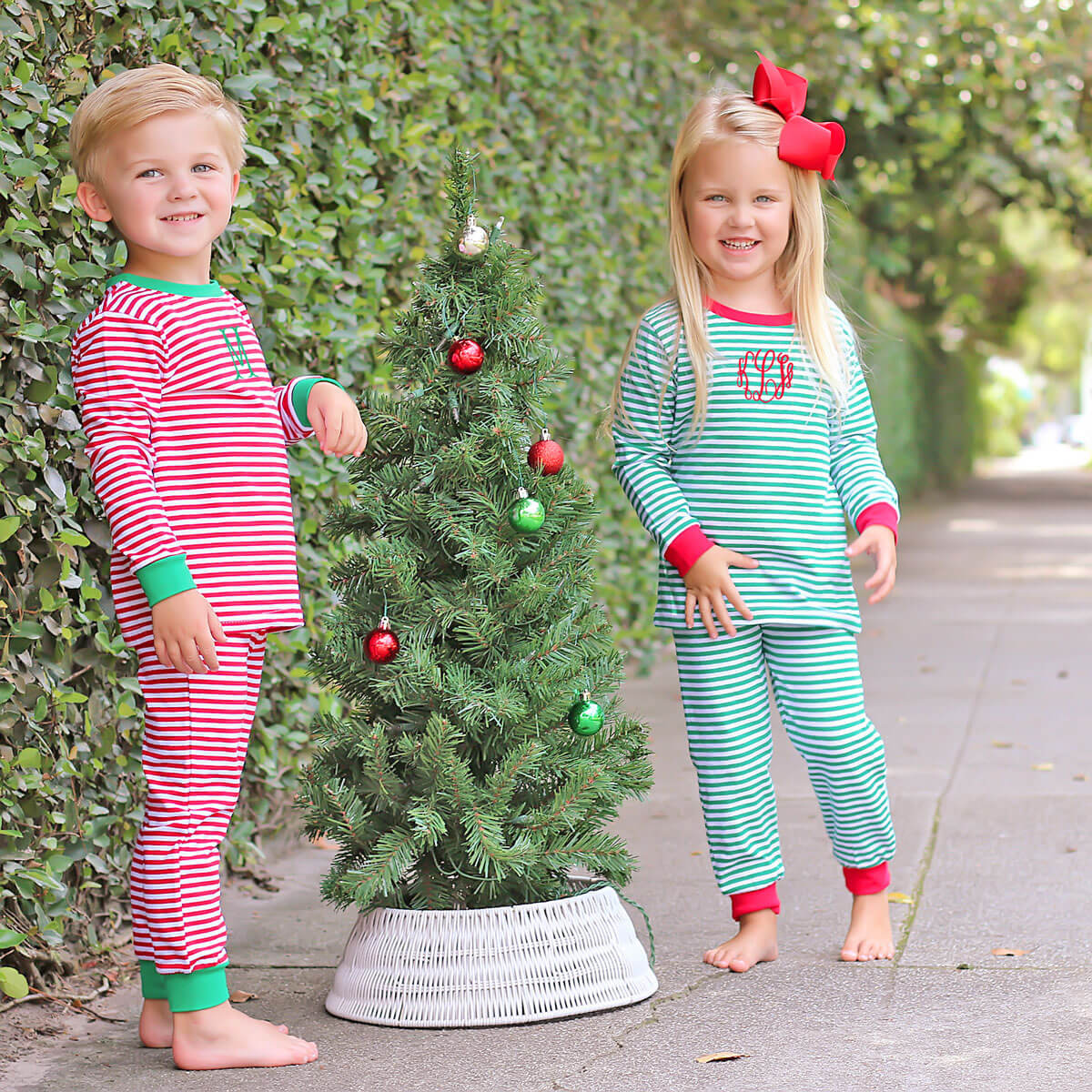 Red Candy Cane Stripe Pajamas - Image 7