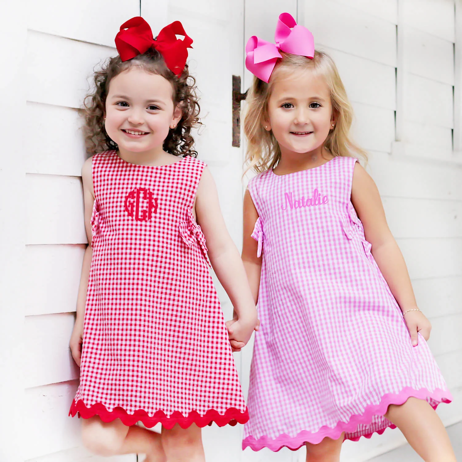 Red Gingham Eleanor Dress - Image 8