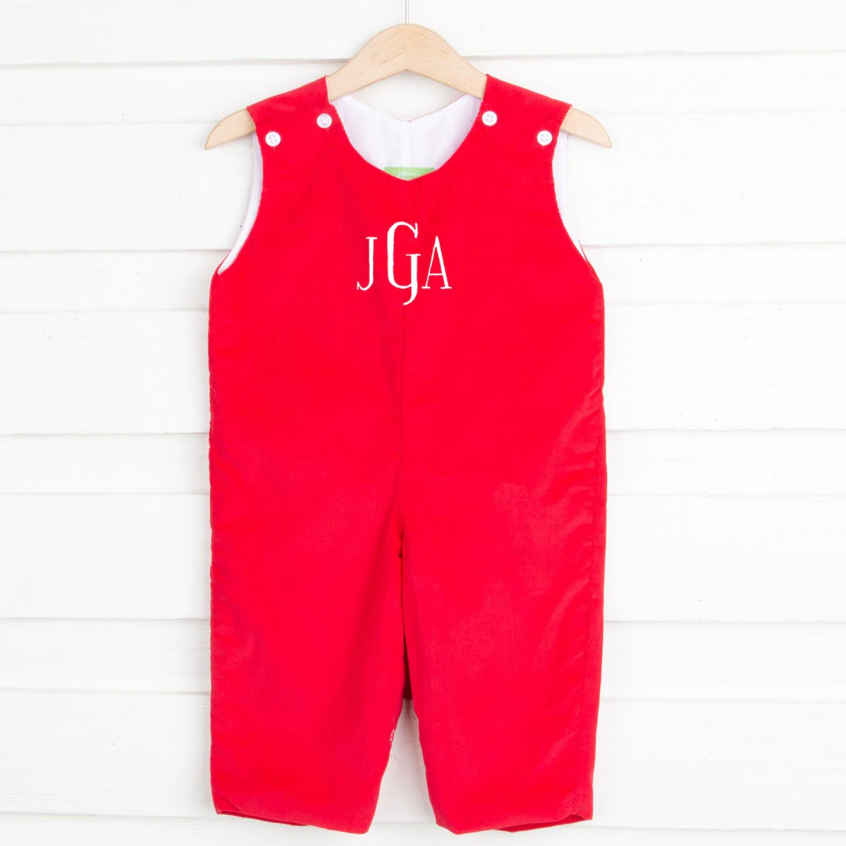 Red Corduroy Longall - Image 2