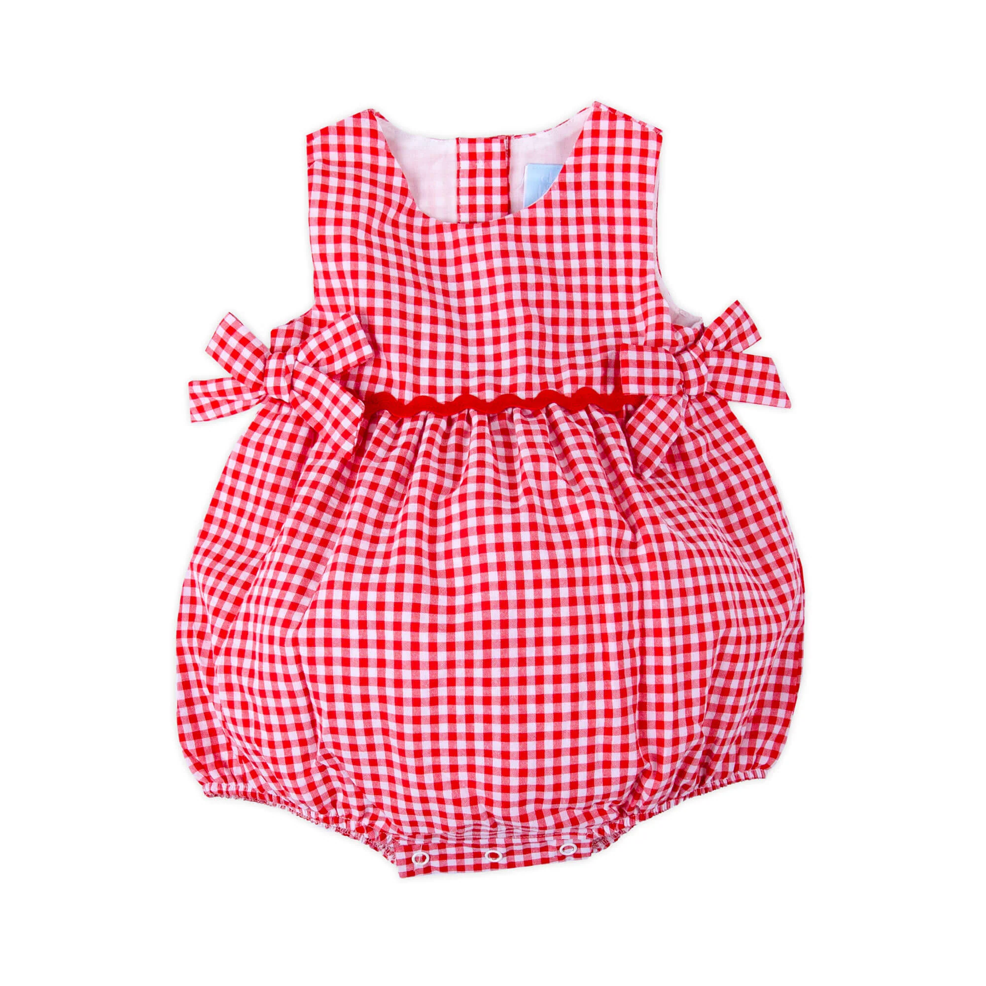 Red Gingham Eleanor Bubble - Image 5