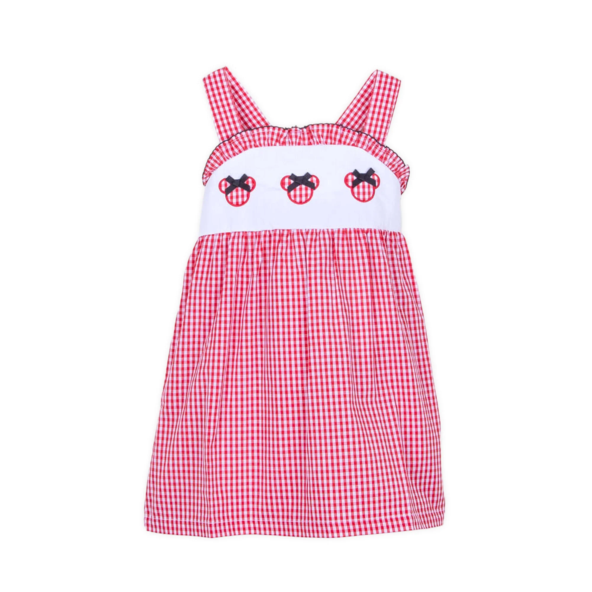 Mouse Ears Red Gingham Cara Dress - Image 3