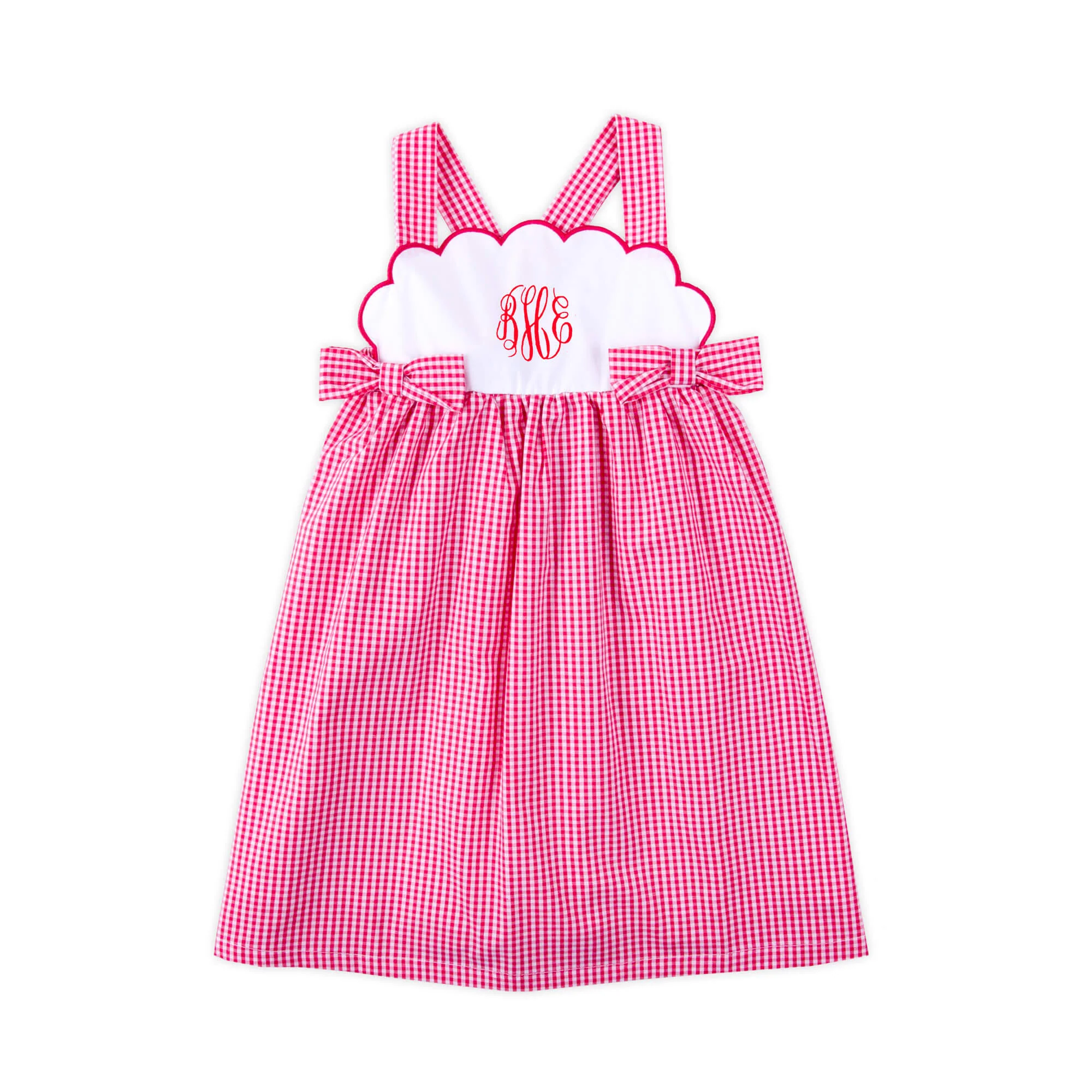 Red Gingham Tess Dress - Image 3