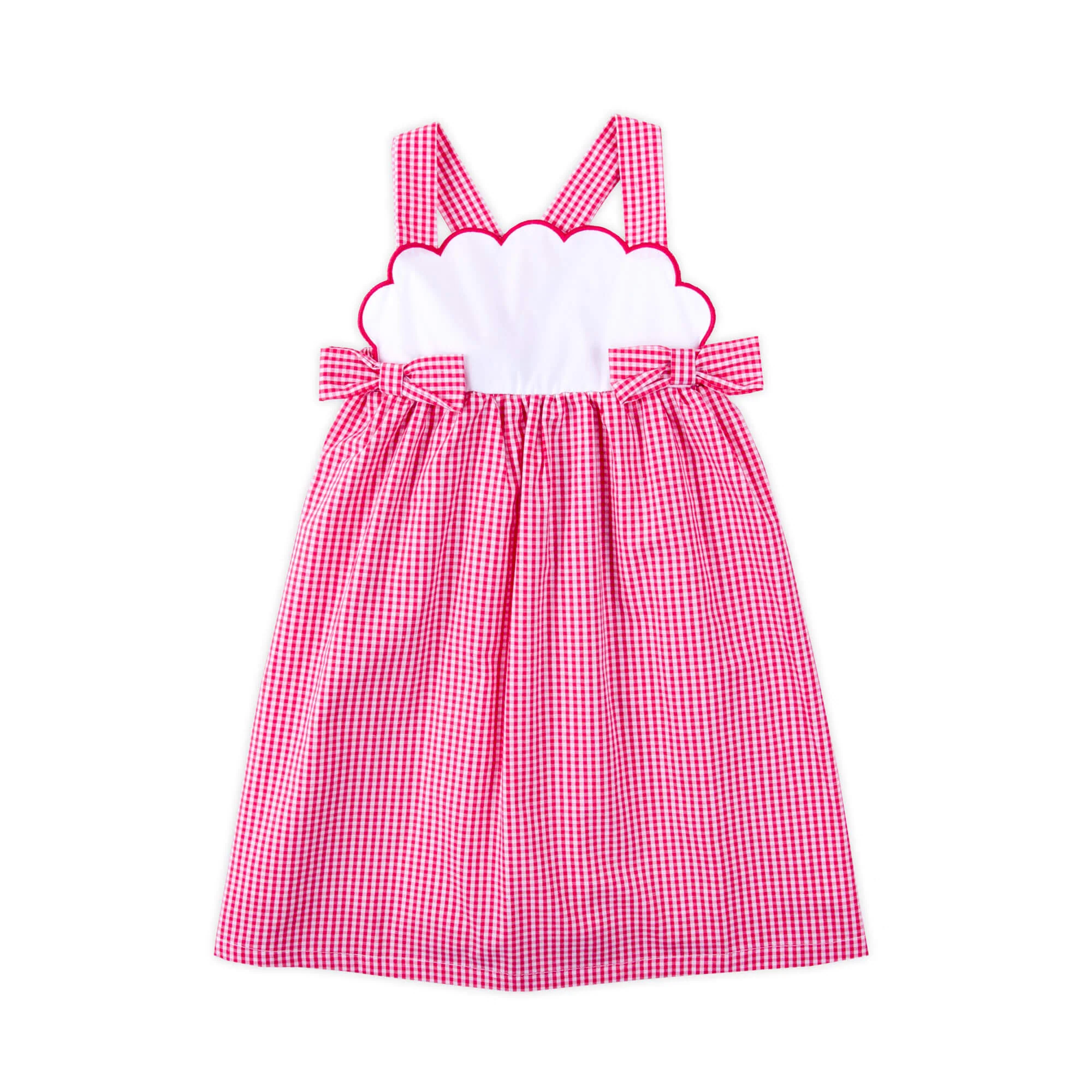 Red Gingham Tess Dress - Image 4