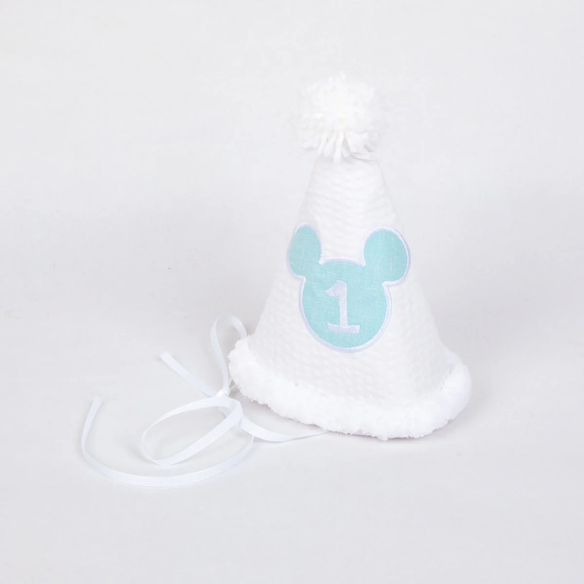 Mouse Ears First Birthday Hat - Image 3