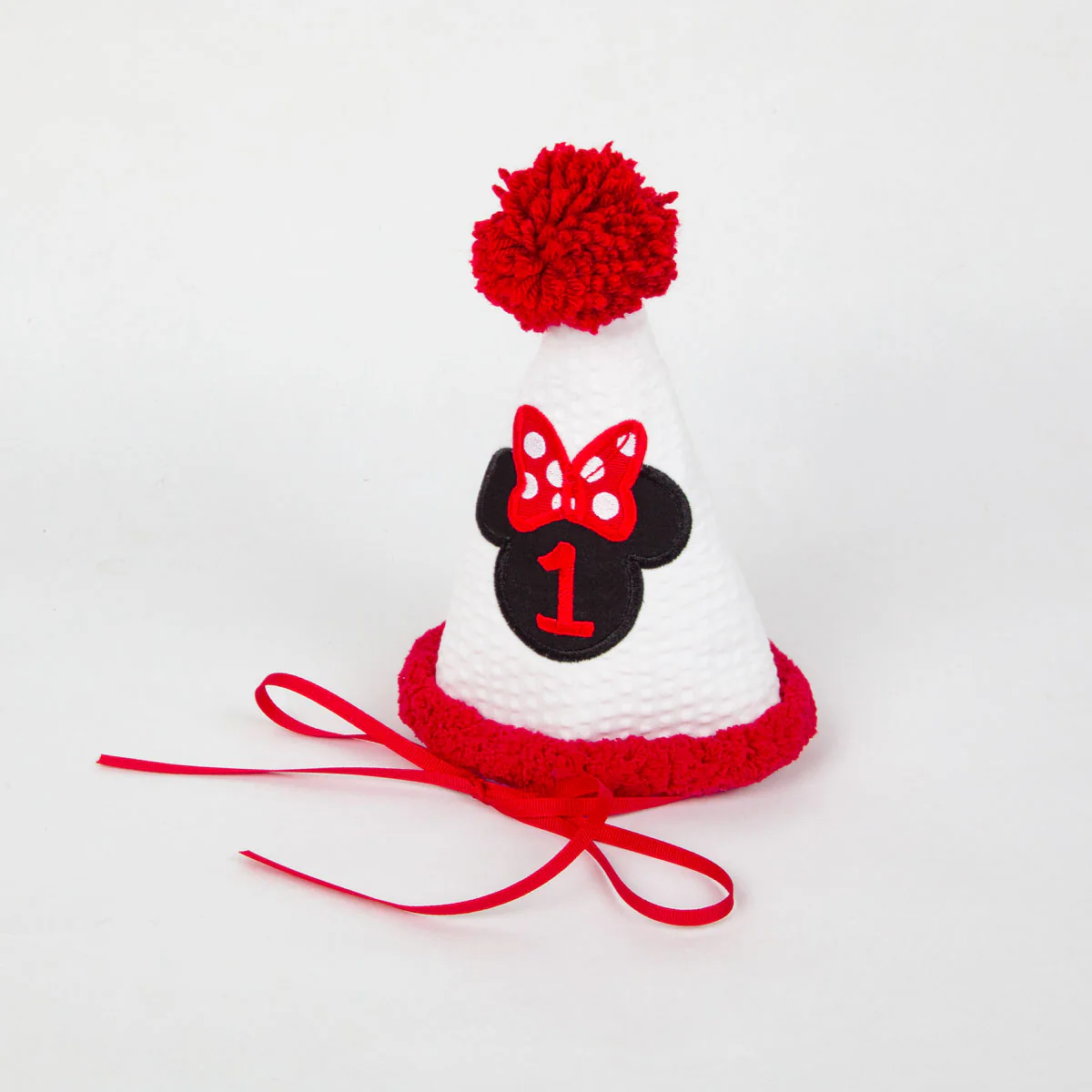 Mouse Ears First Birthday Hat - Image 4