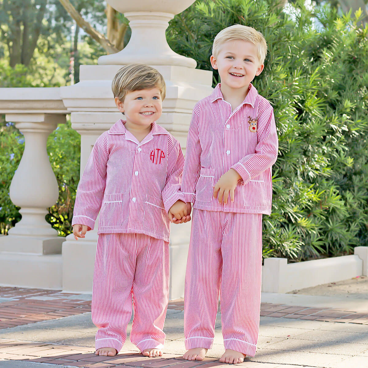 Red Stripe Classic Pajamas - Image 3