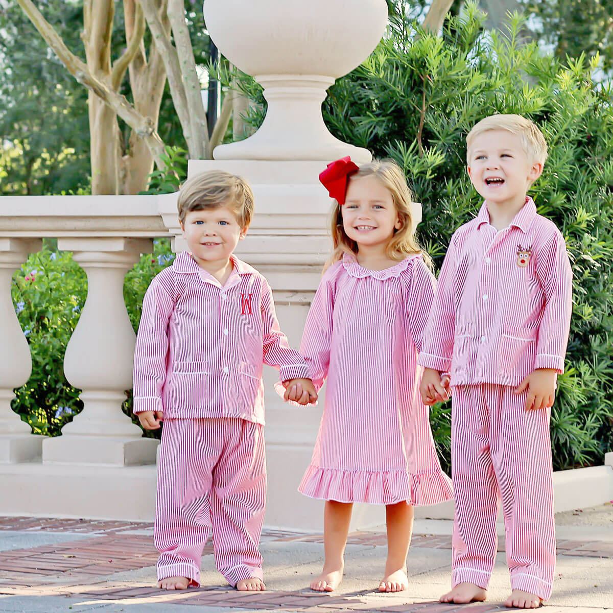 Red Stripe Classic Pajamas - Image 7