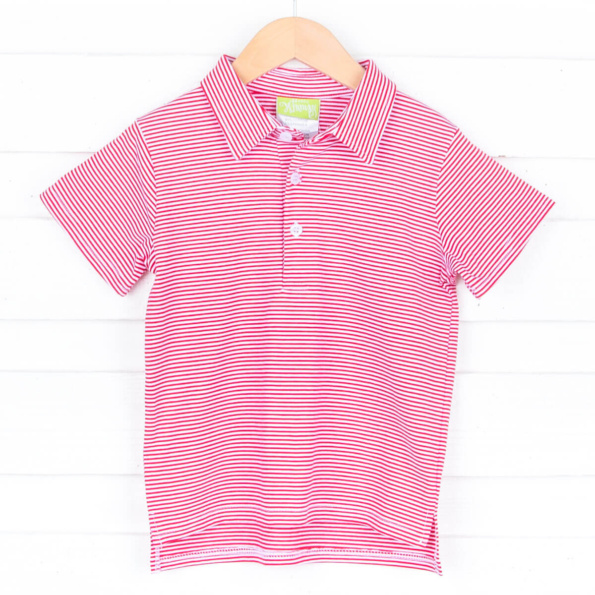 Red Stripe Polo - Image 2