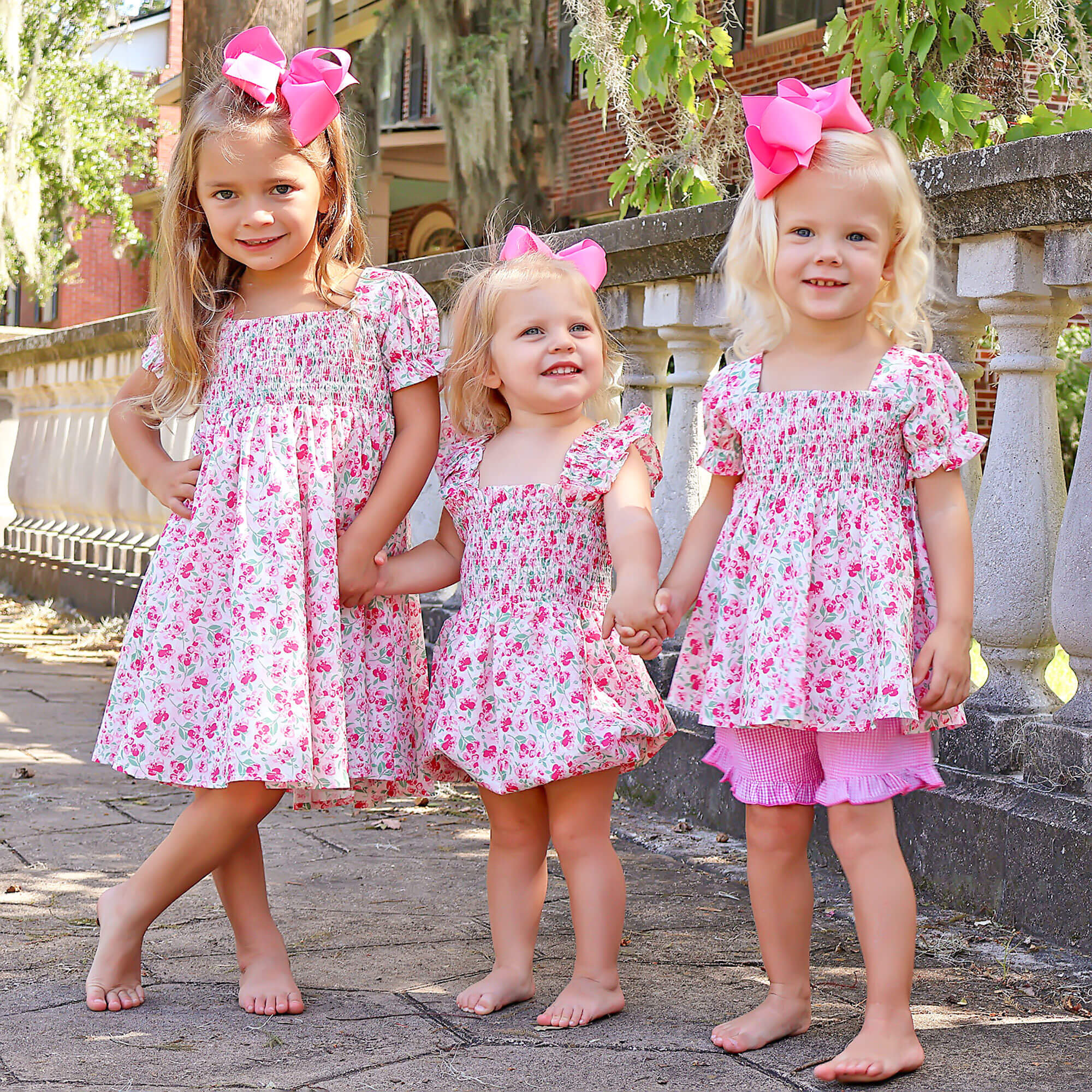 Rose Garden Floral Smocked Hannah Dress - Image 4