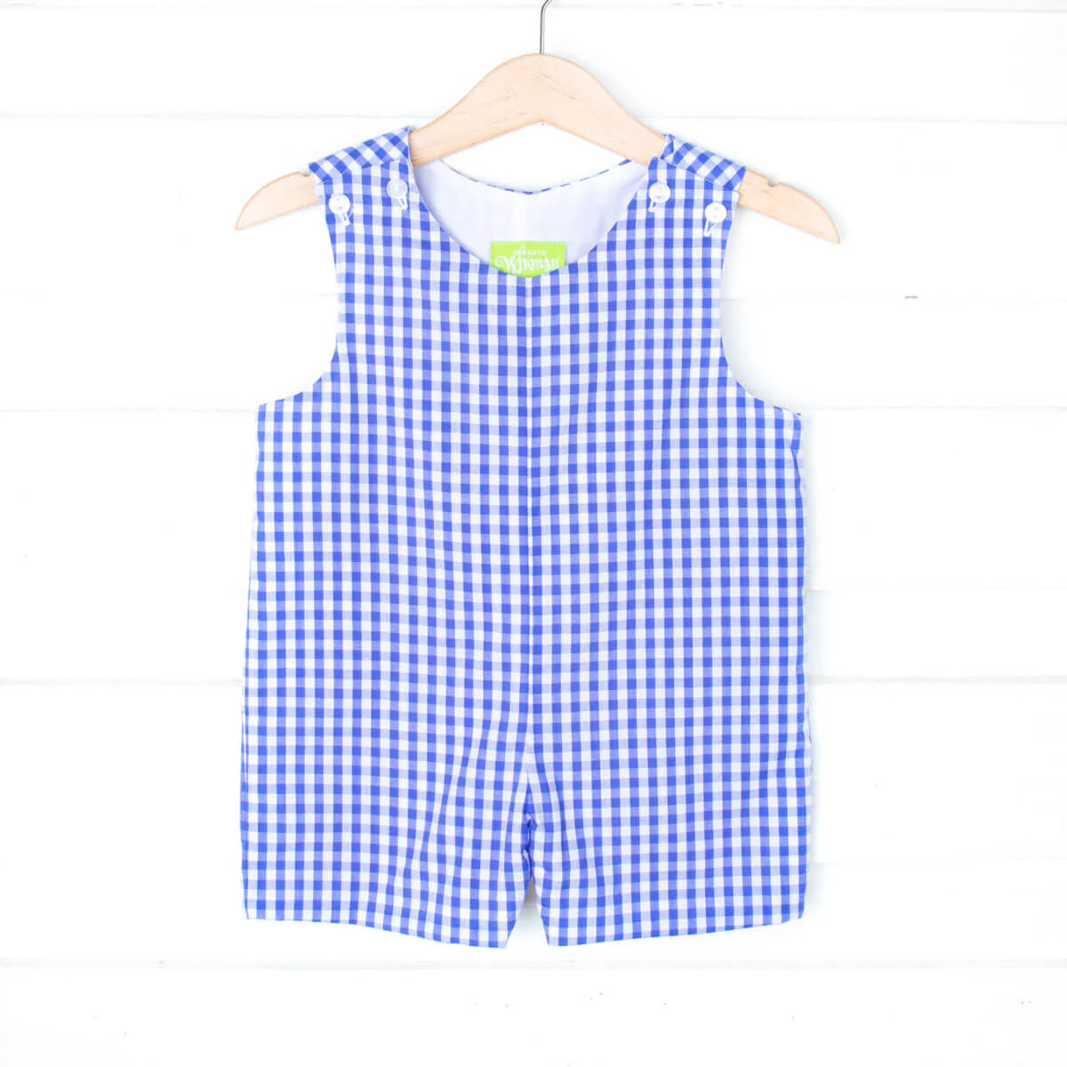 Royal Blue Jon Jon Gingham - Image 2
