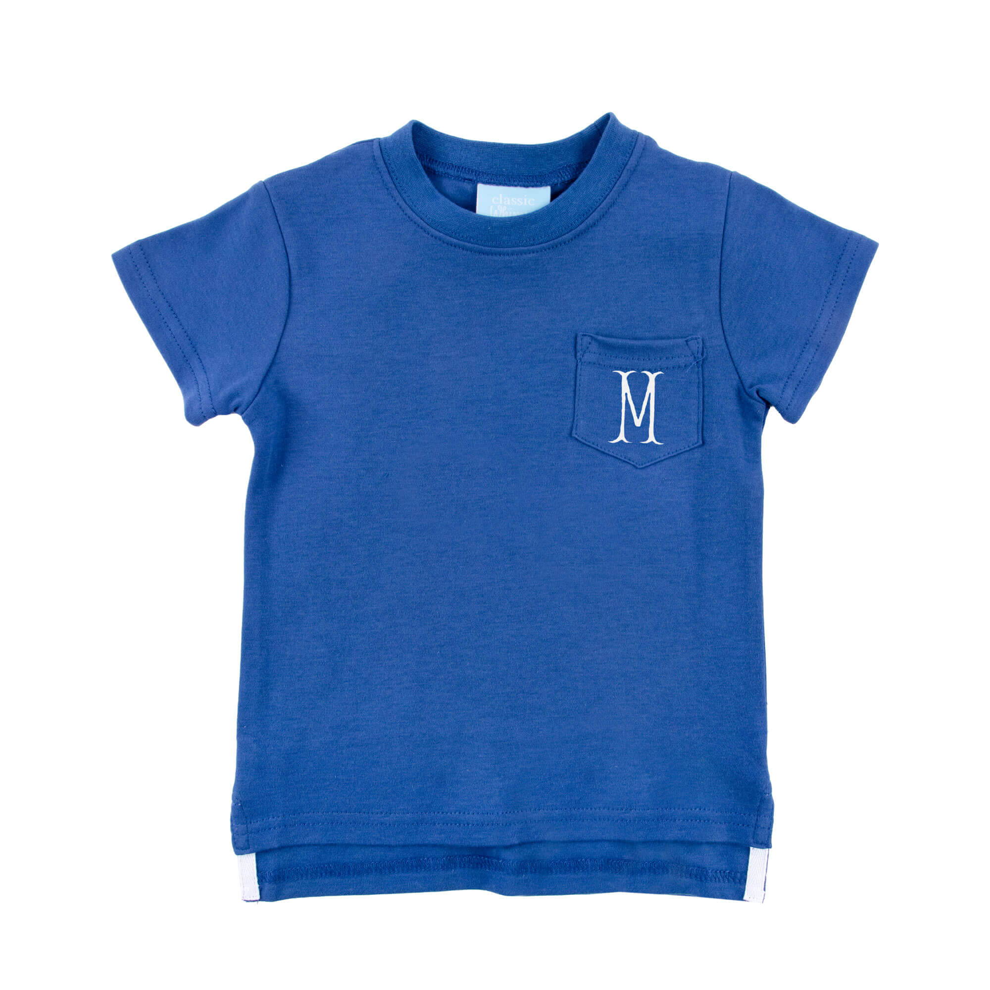 Royal Blue Short Sleeve Pocket Shirt - Image 2