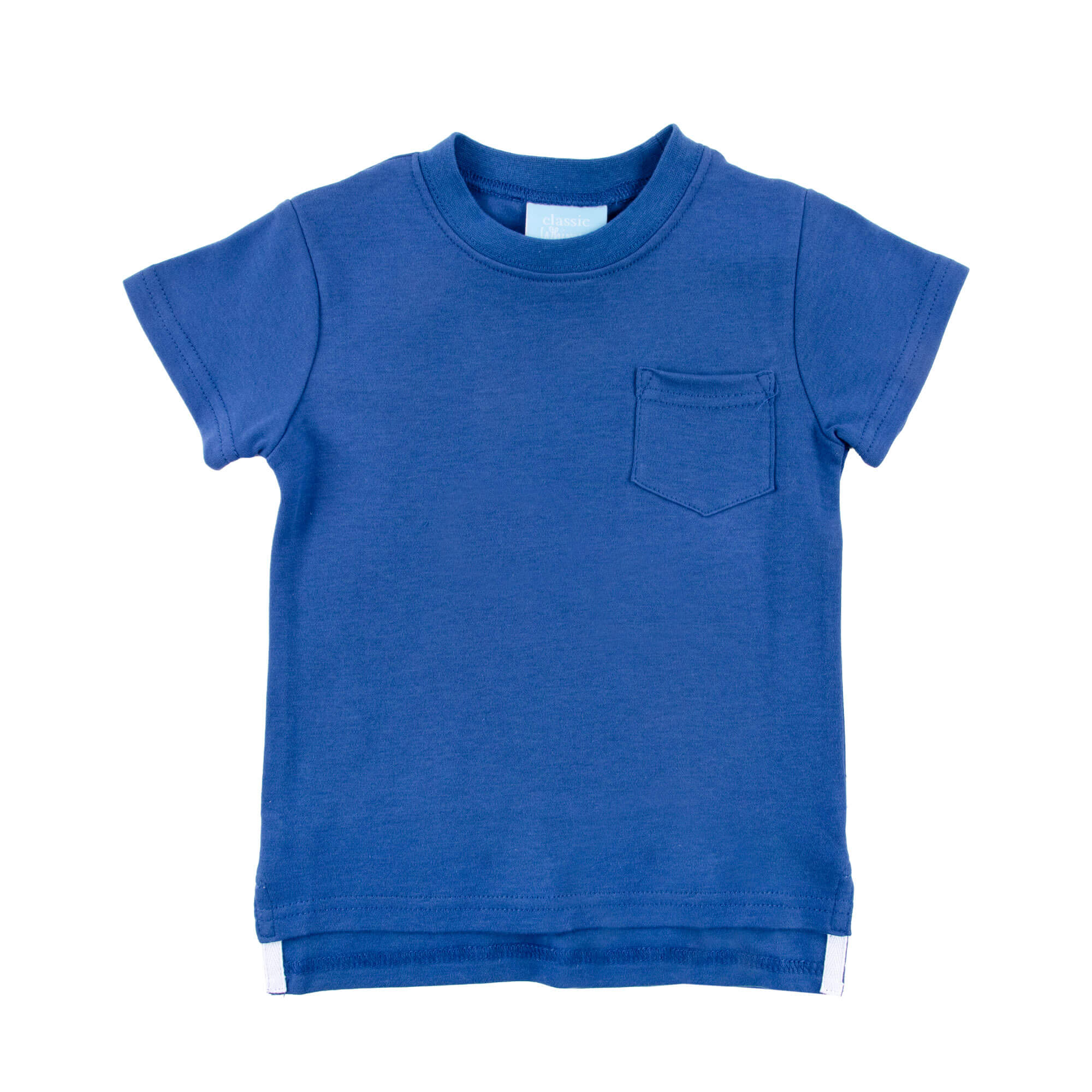 Royal Blue Short Sleeve Pocket Shirt - Image 7