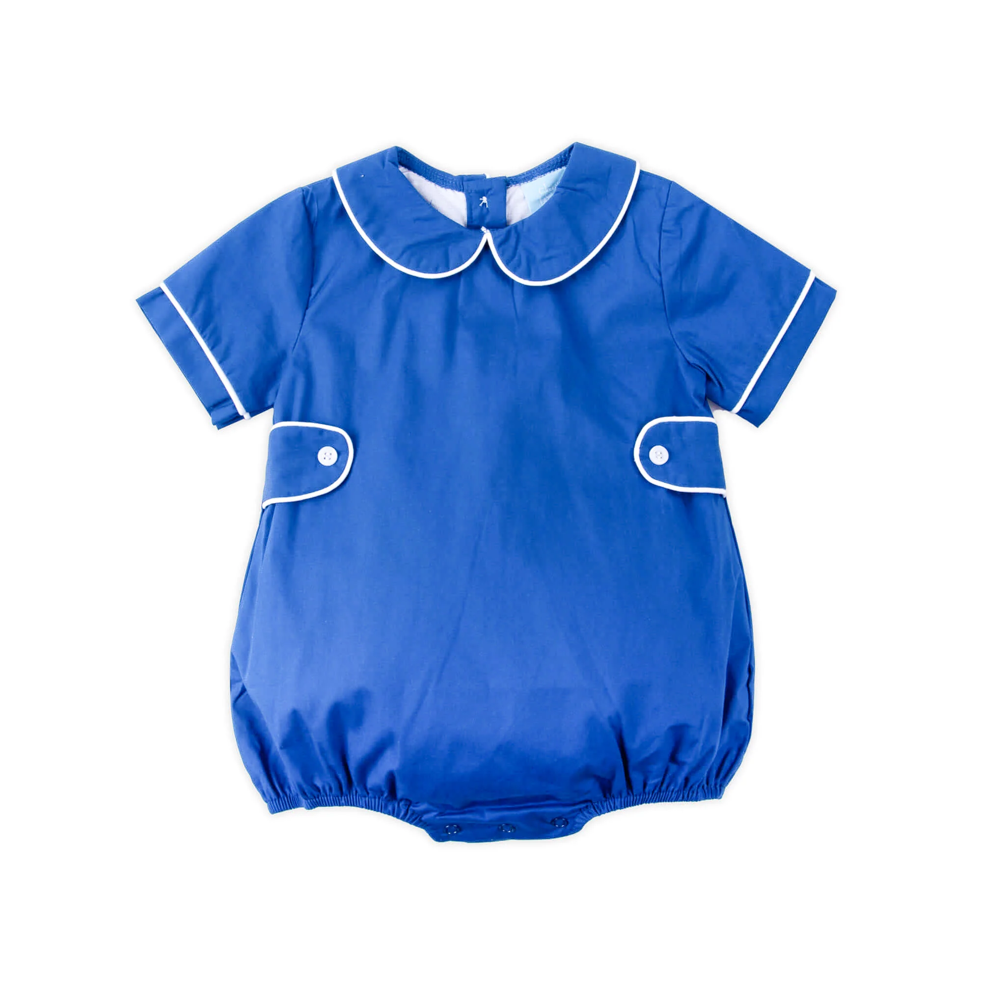 Royal Blue Collared Bubble with Tabs - Image 2