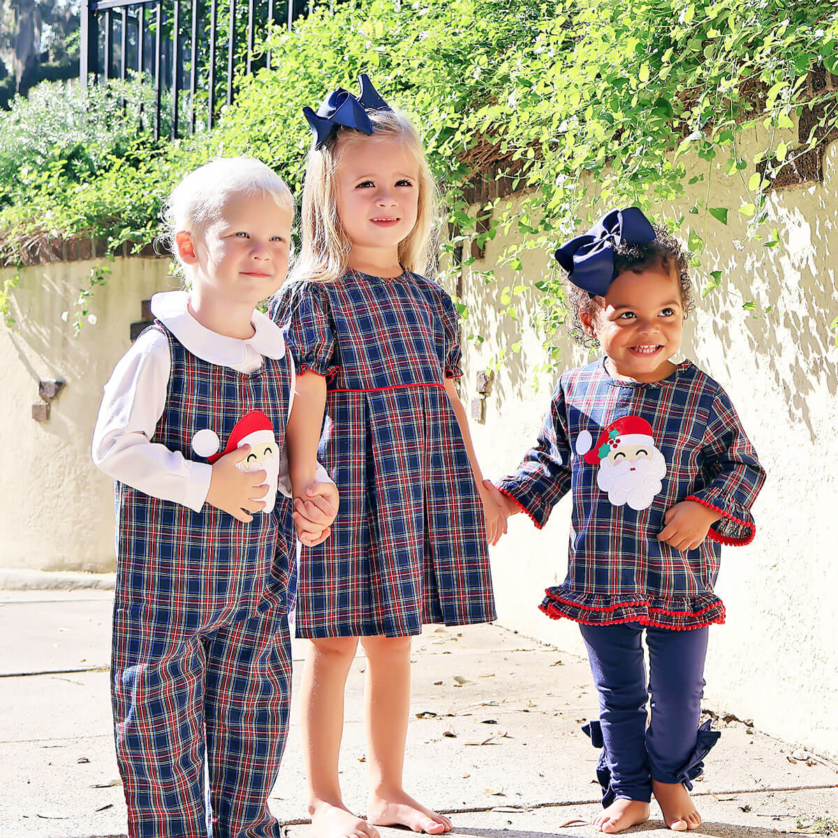 Royal Plaid Chloe Dress - Image 5