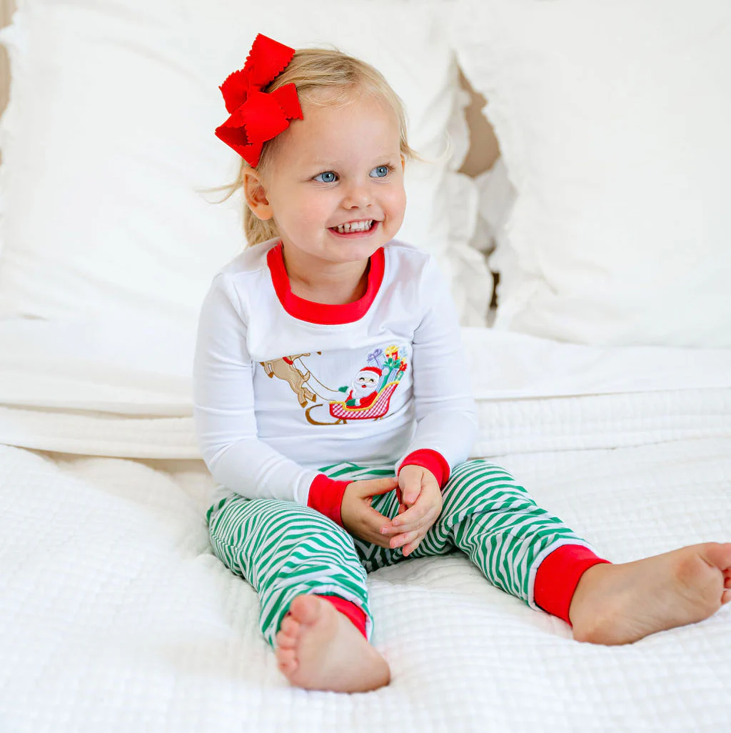 Rudolph & Santa's Sleigh Pajamas - Image 5