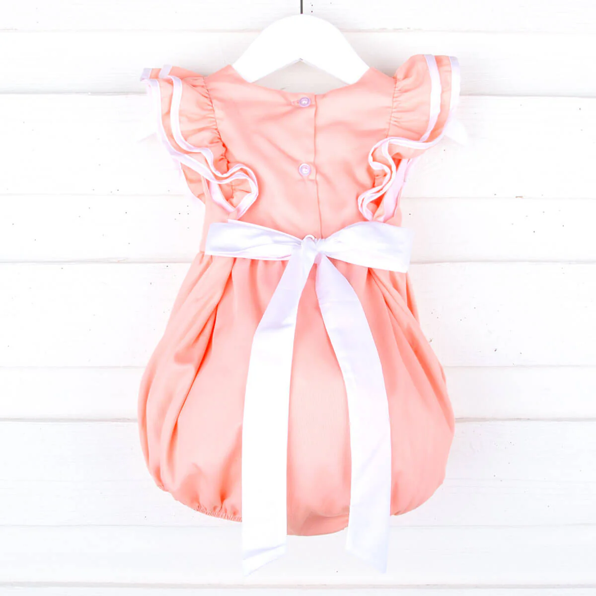 Peach Pique Alice Bubble - Image 4
