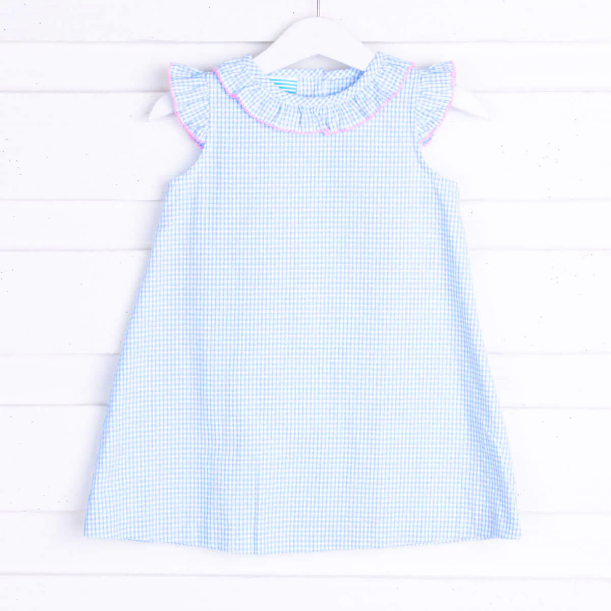 Blue Collared Dress - Image 2