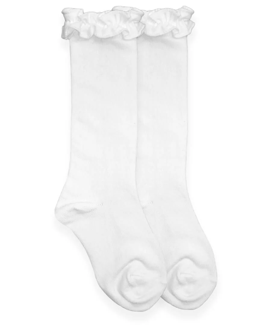 Ruffle Knee High Socks - Image 4