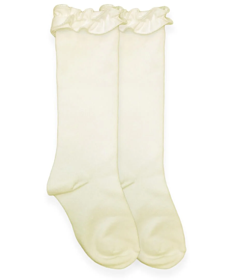 Ruffle Knee High Socks - Image 5