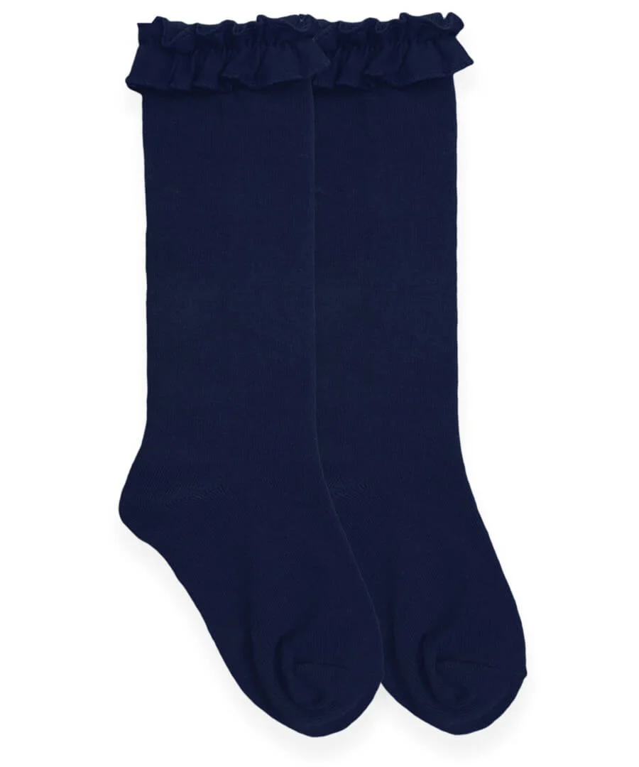 Ruffle Knee High Socks - Image 6
