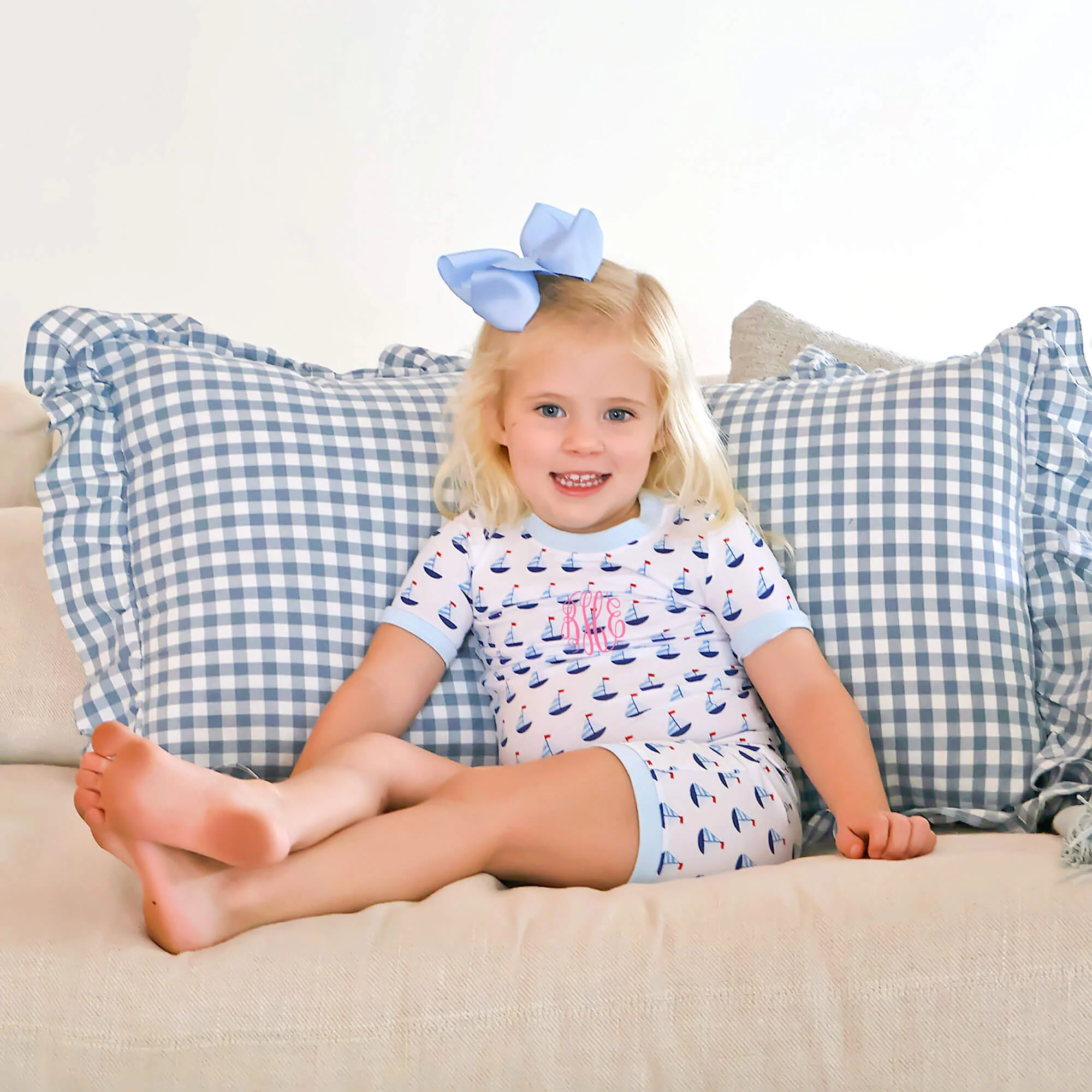 Sailboat Short Pajamas - Image 3
