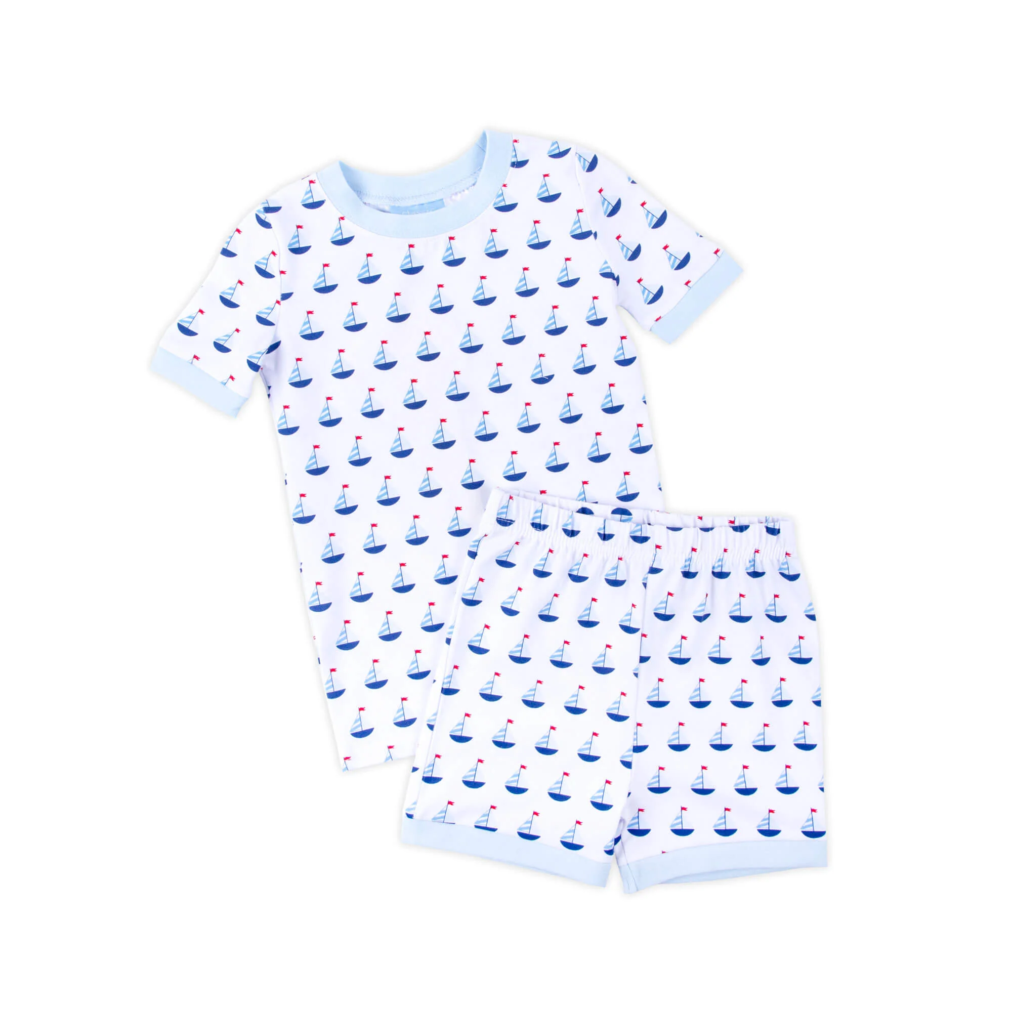 Sailboat Short Pajamas - Image 4