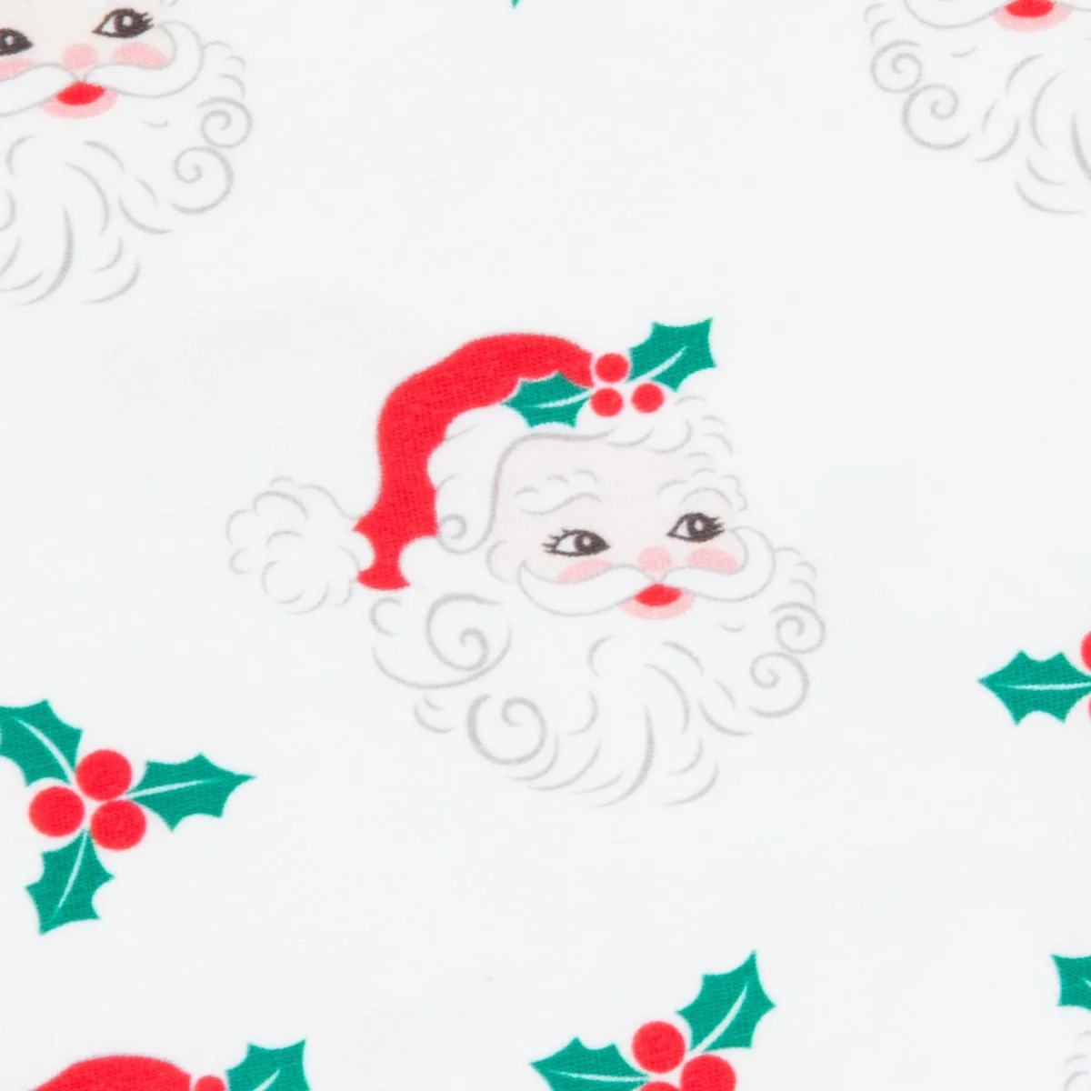 Vintage Santa White Pajamas - Image 7