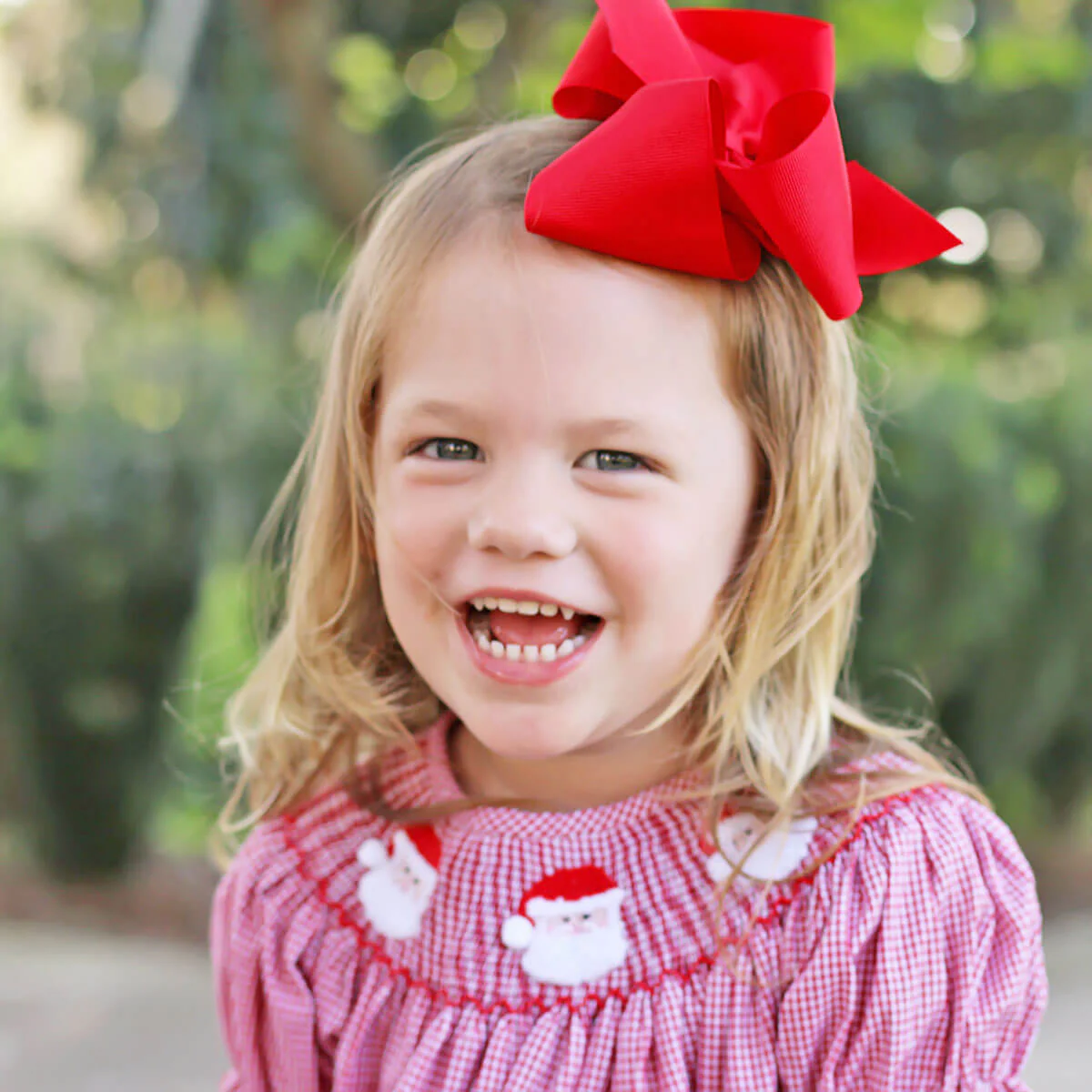 Santa's Favorite Smocked Legging Set - Image 2