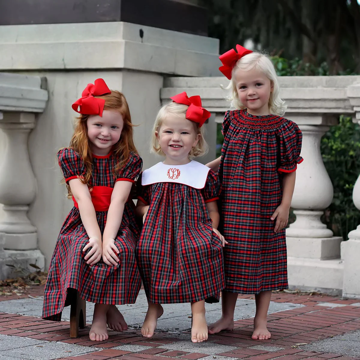 Christmas Eve Red Sash Dress - Image 4