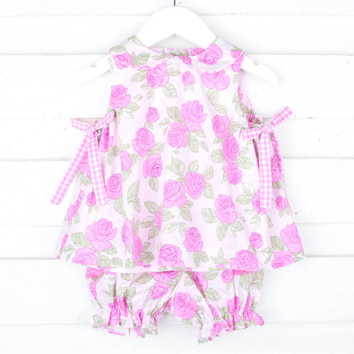 Pink Rose Grace Bloomer Set - Image 2