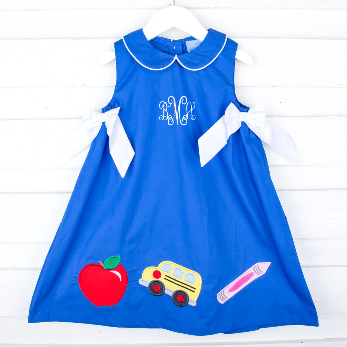 School Time Royal Blue Grace Dress - Image 2