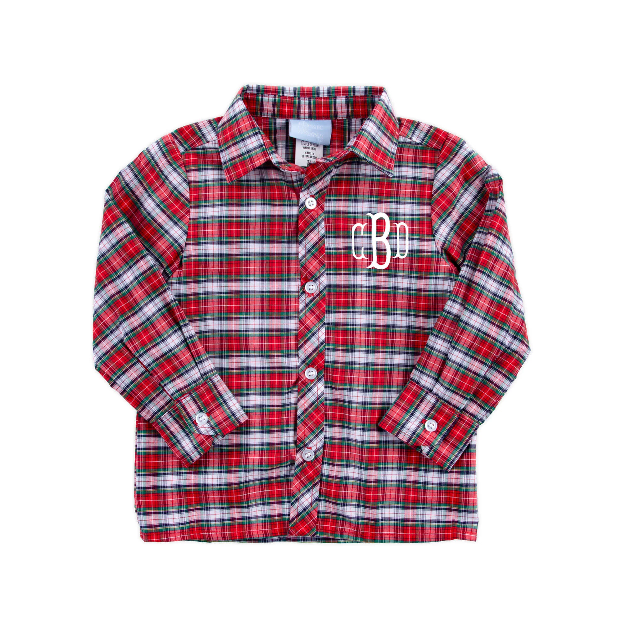 Seattle Red Plaid Button Down Shirt - Image 2