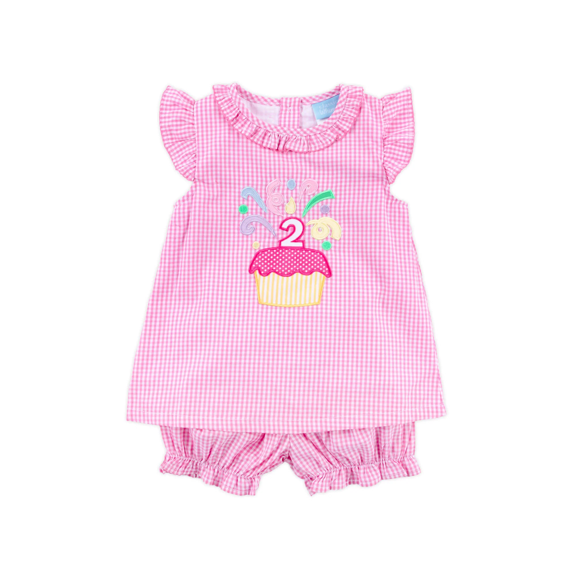 Second Birthday Cupcake Bloomer Set - Image 2