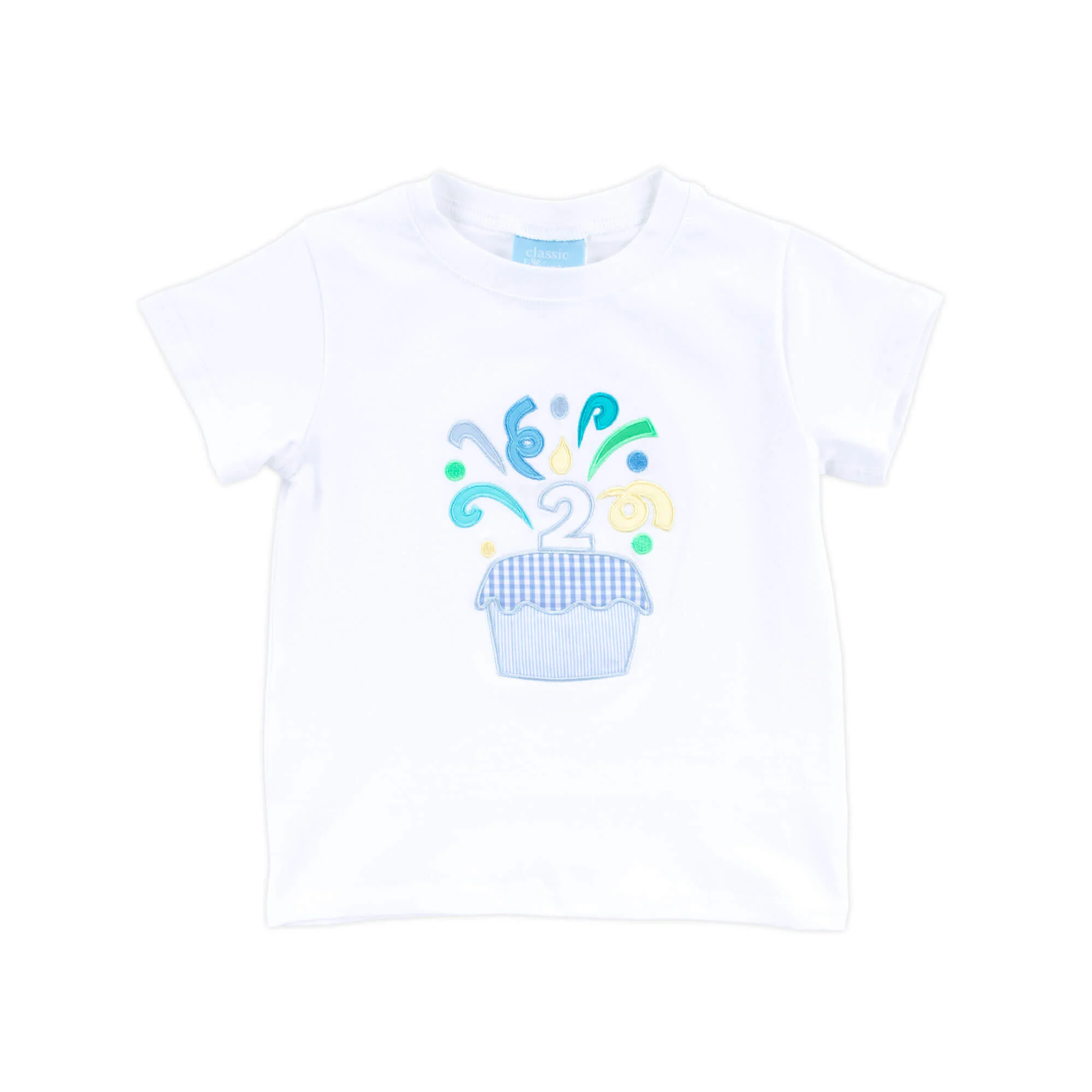 Second Birthday Cupcake Short Sleeve Shirt - Image 2