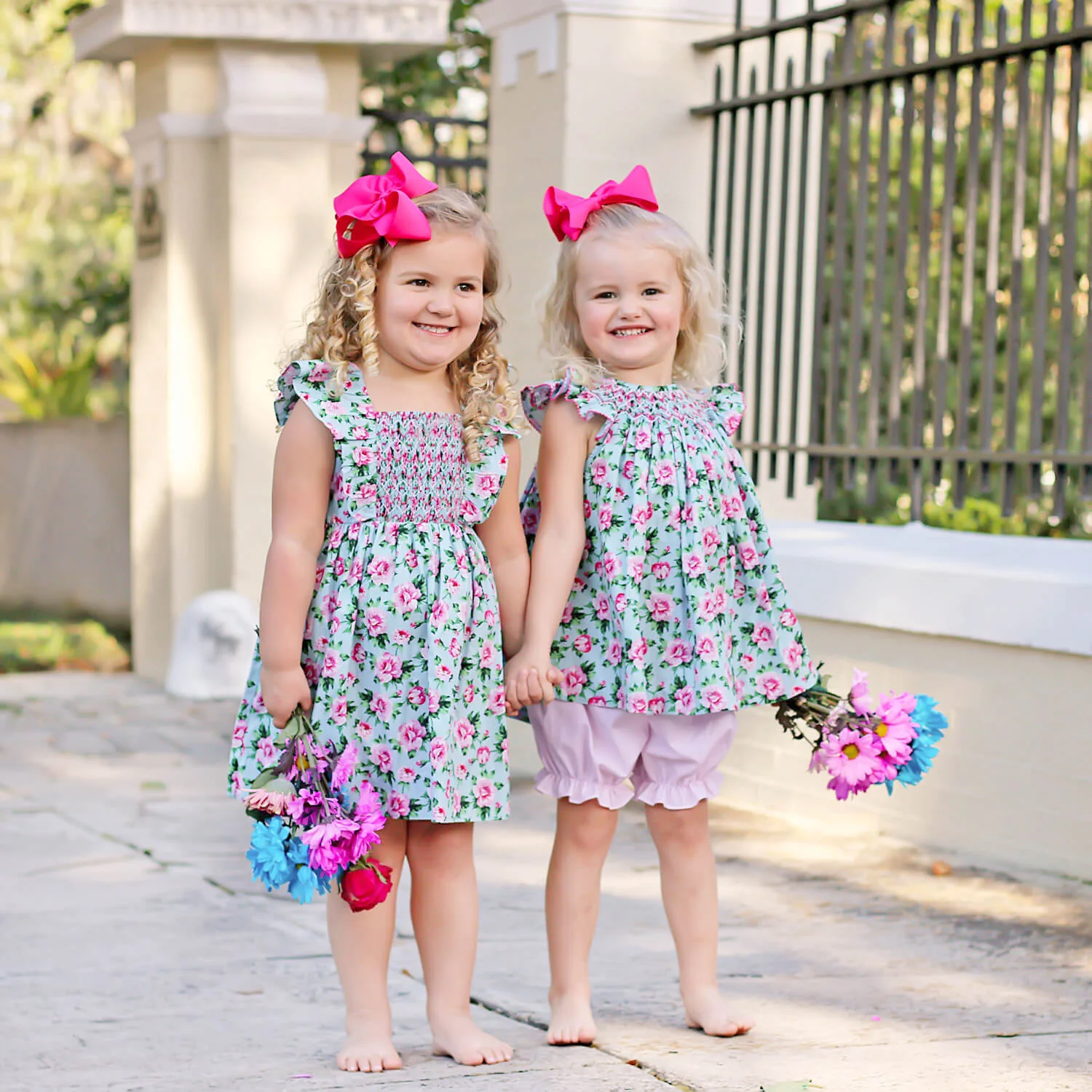 Secret Garden Pink Smocked Hannah Dress - Image 5