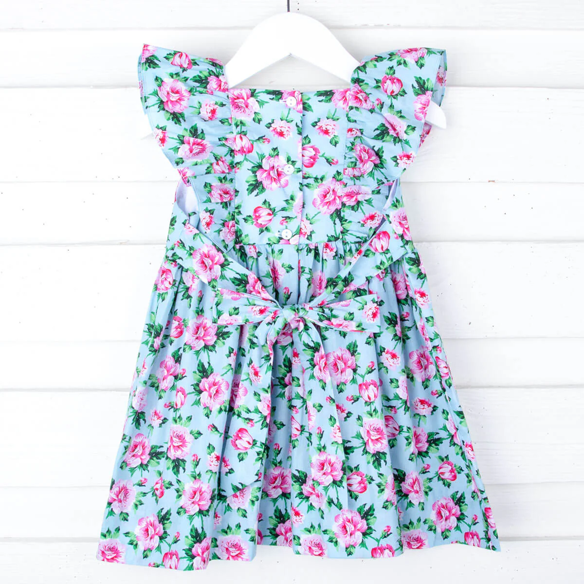 Secret Garden Pink Smocked Hannah Dress - Image 6