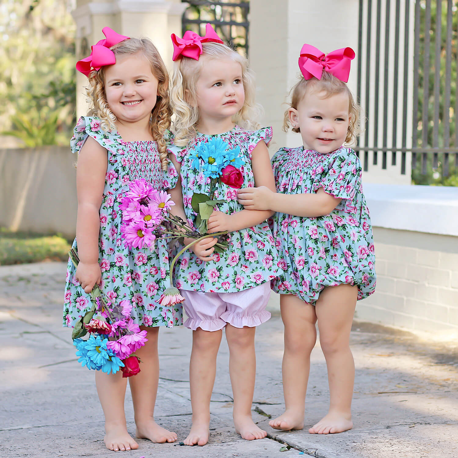 Secret Garden Pink Smocked Hannah Dress - Image 7