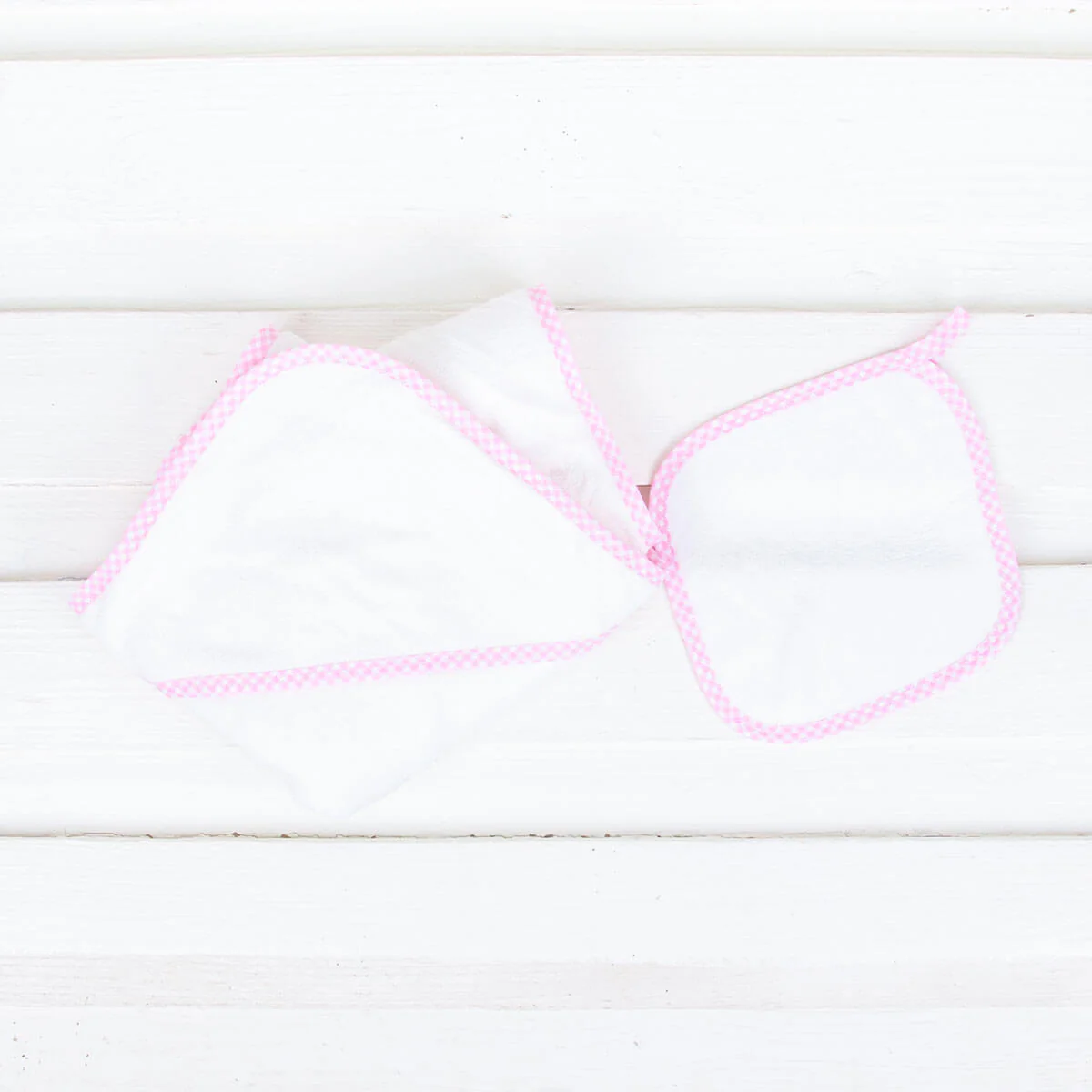 Seersucker Hooded Towel Set - Image 6