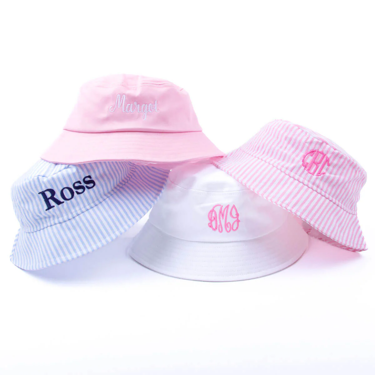 Stripe Sun Hat - Image 6
