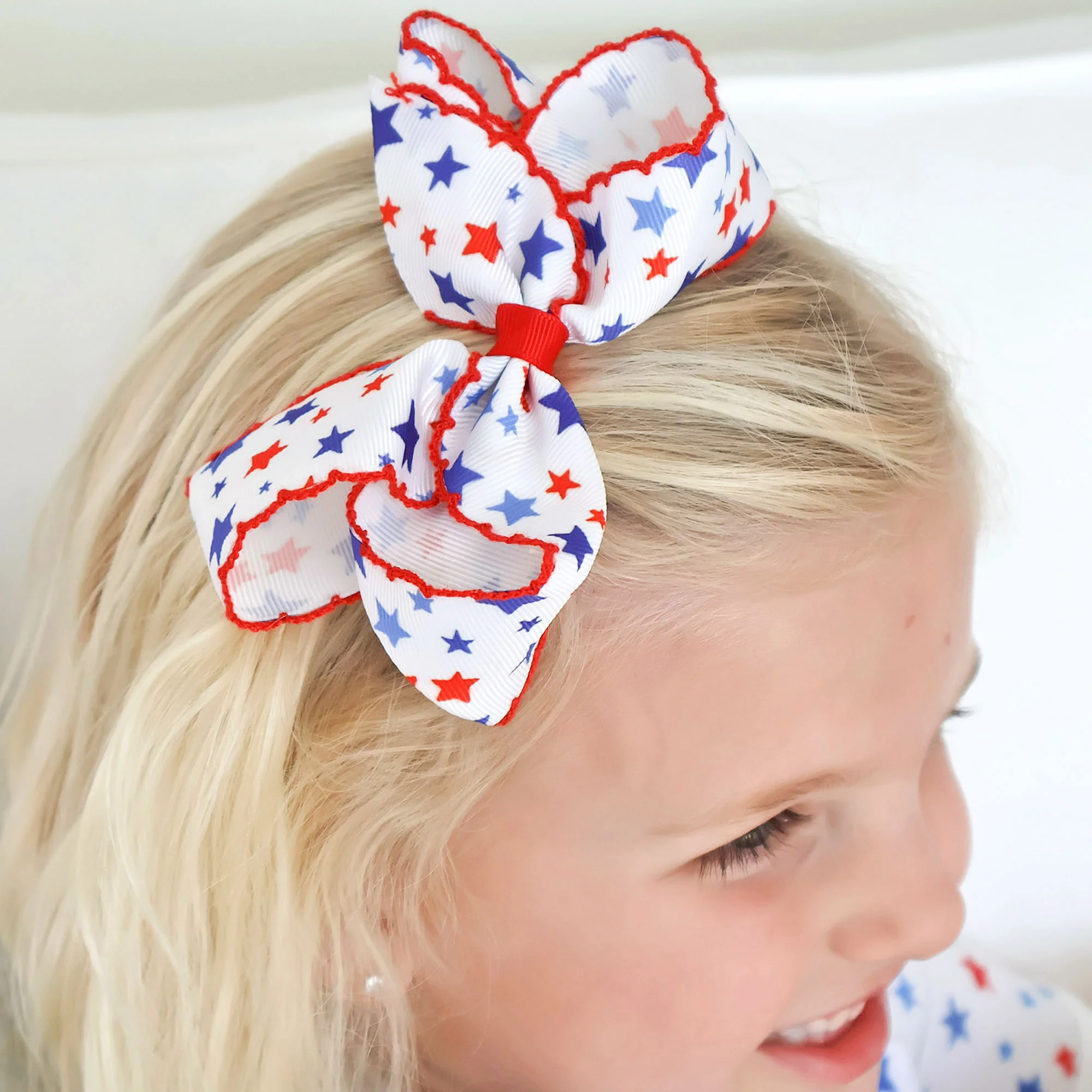 Shoot For The Stars Hair Bow - Image 2