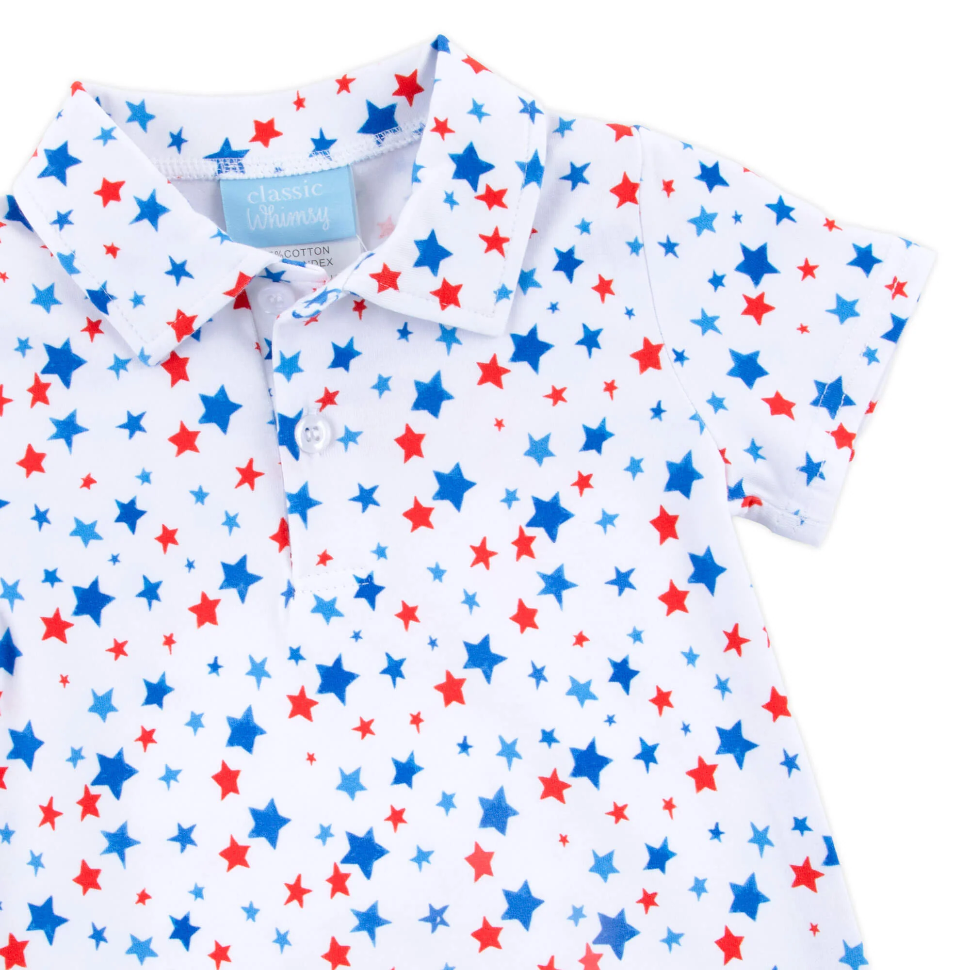 Shoot for the Stars Polo Romper - Image 2