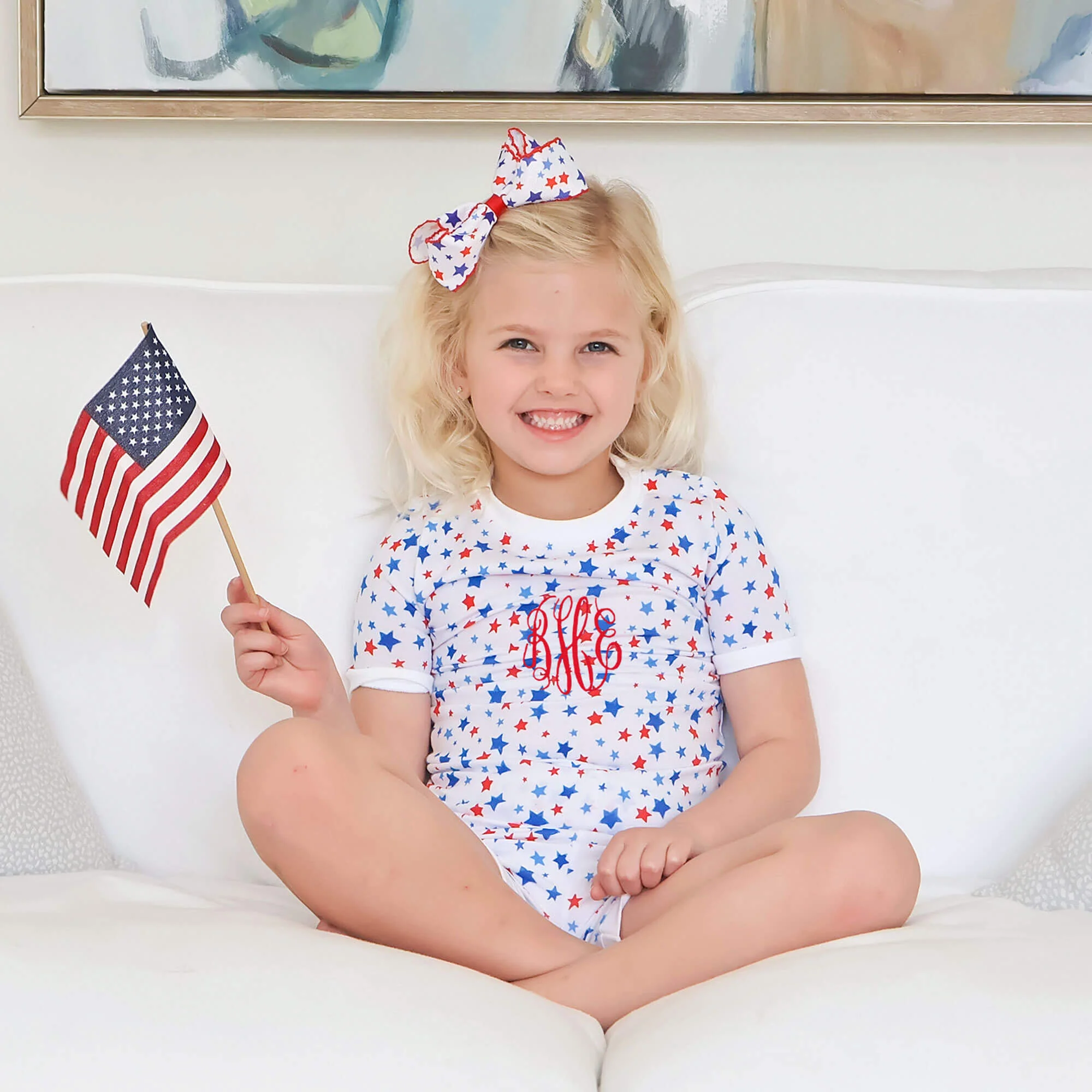 Shoot For The Stars Short Pajamas - Image 3