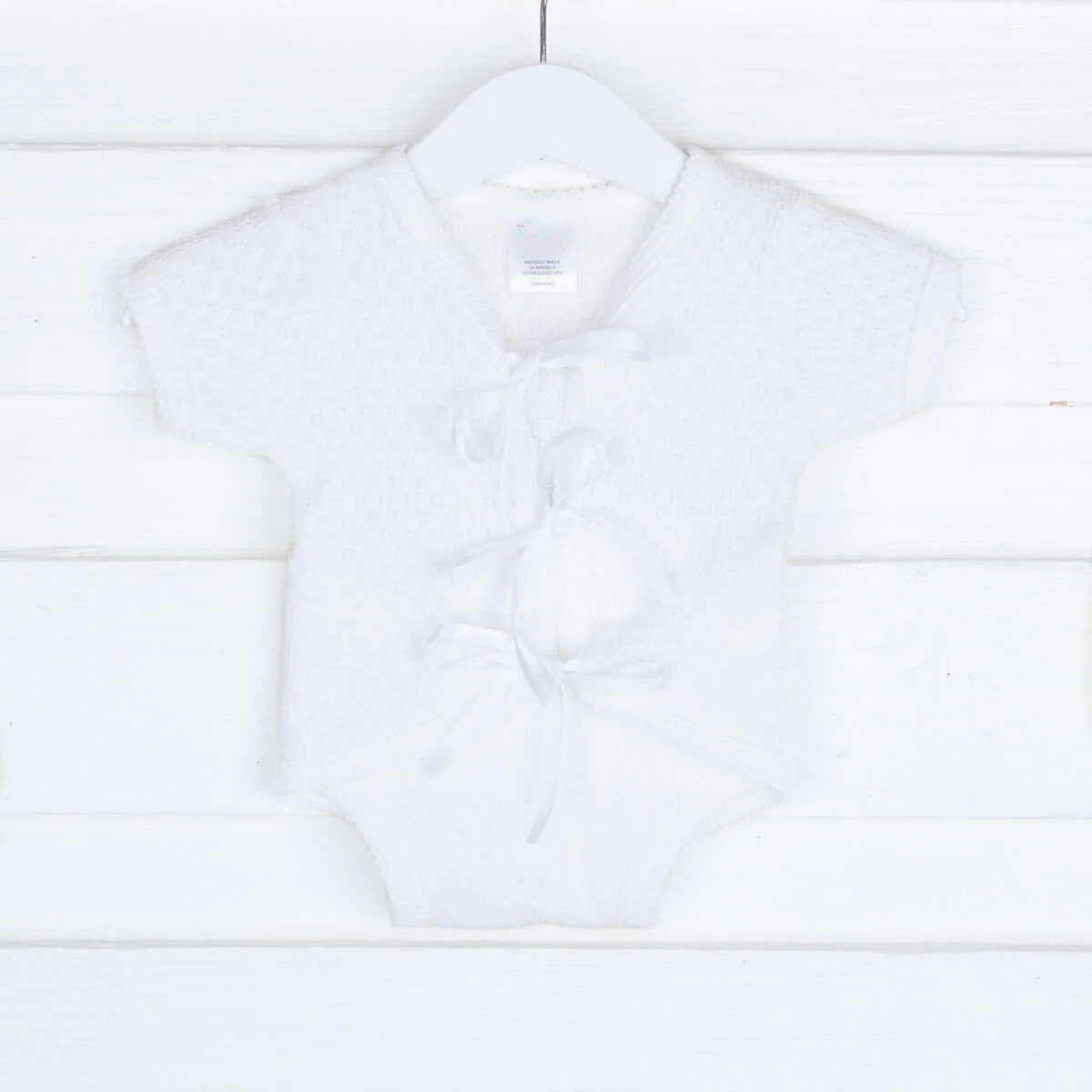 Short Sleeve Fold Over Onesie - Image 3