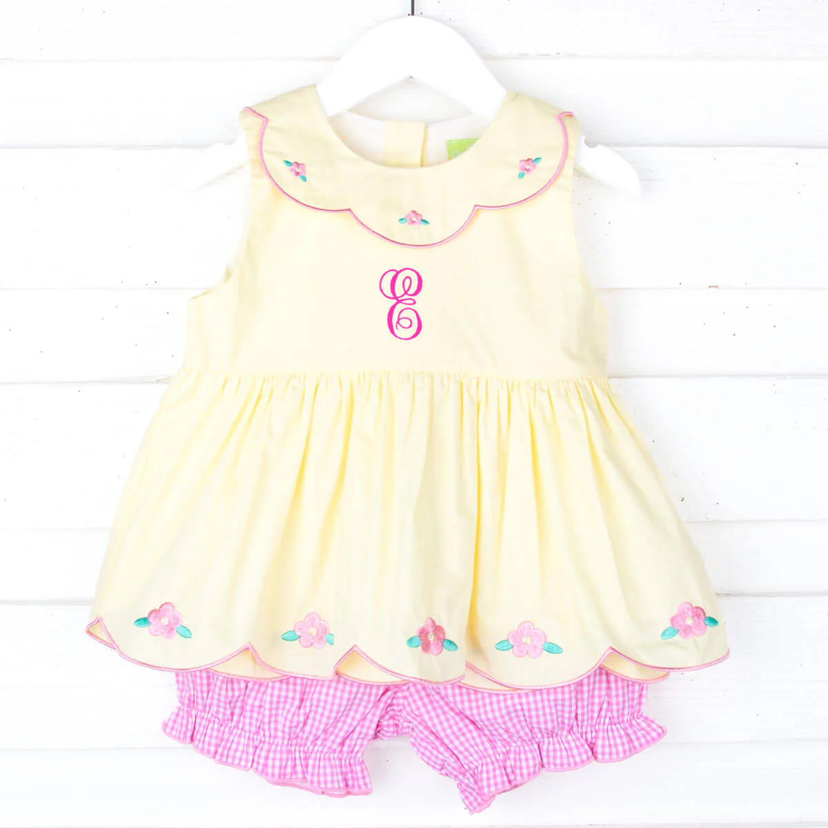 Simply Spring Flowers Yellow Lena Bloomer Set - Image 3