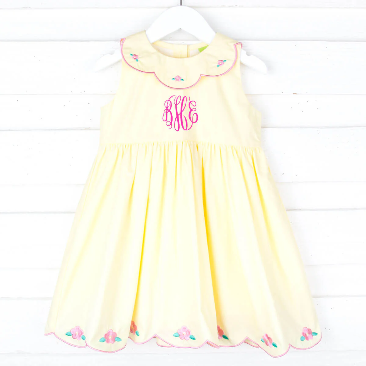 Simply Spring Flowers Yellow Lena Dress - Image 3