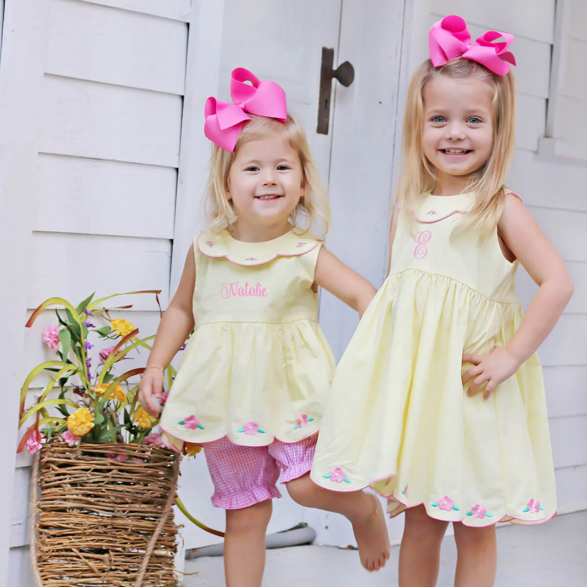 Simply Spring Flowers Yellow Lena Dress - Image 4