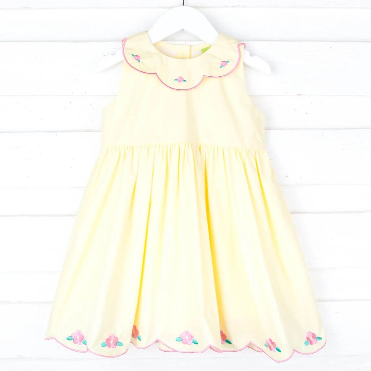 Simply Spring Flowers Yellow Lena Dress - Image 5