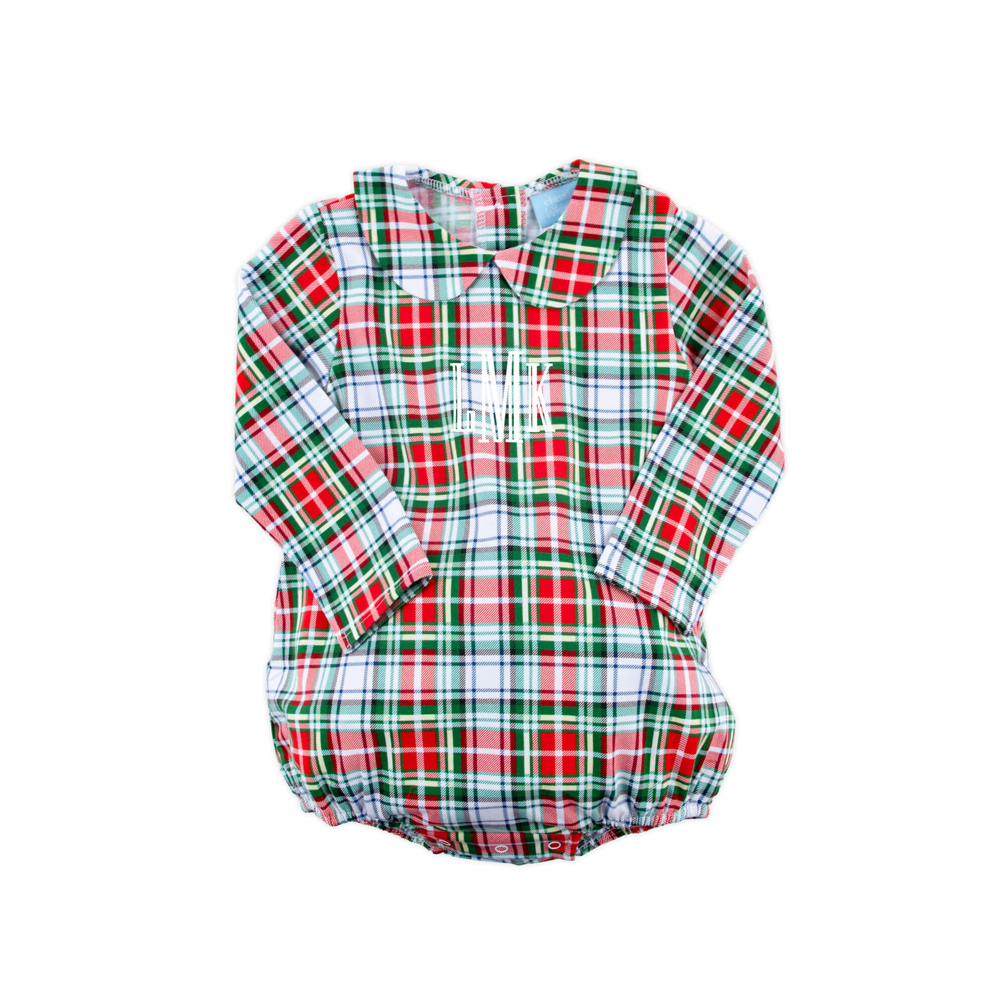 Sinclair Plaid Collared Bubble - Image 2